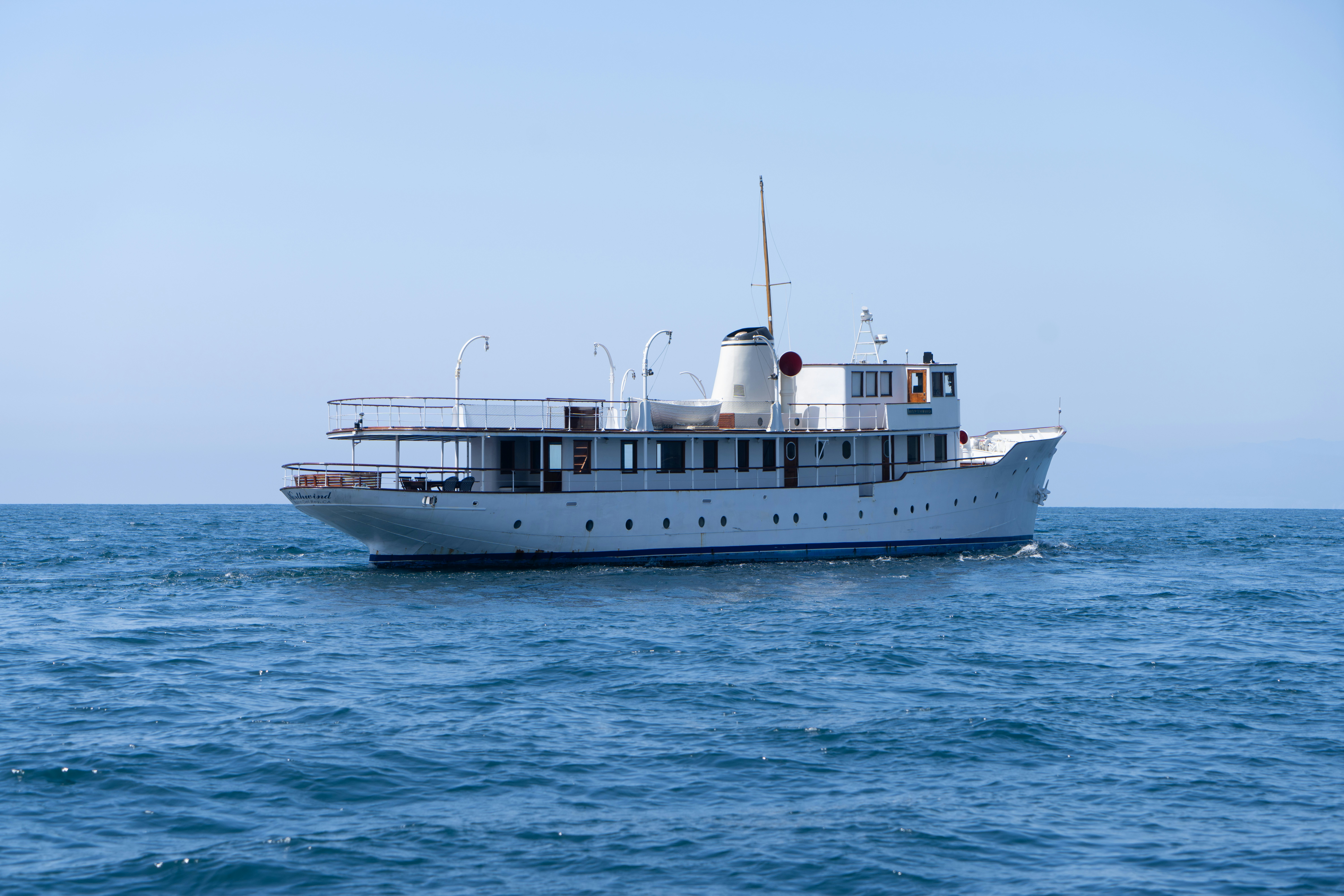 a boat in the water aboard NORTHWIND Yacht for Sale