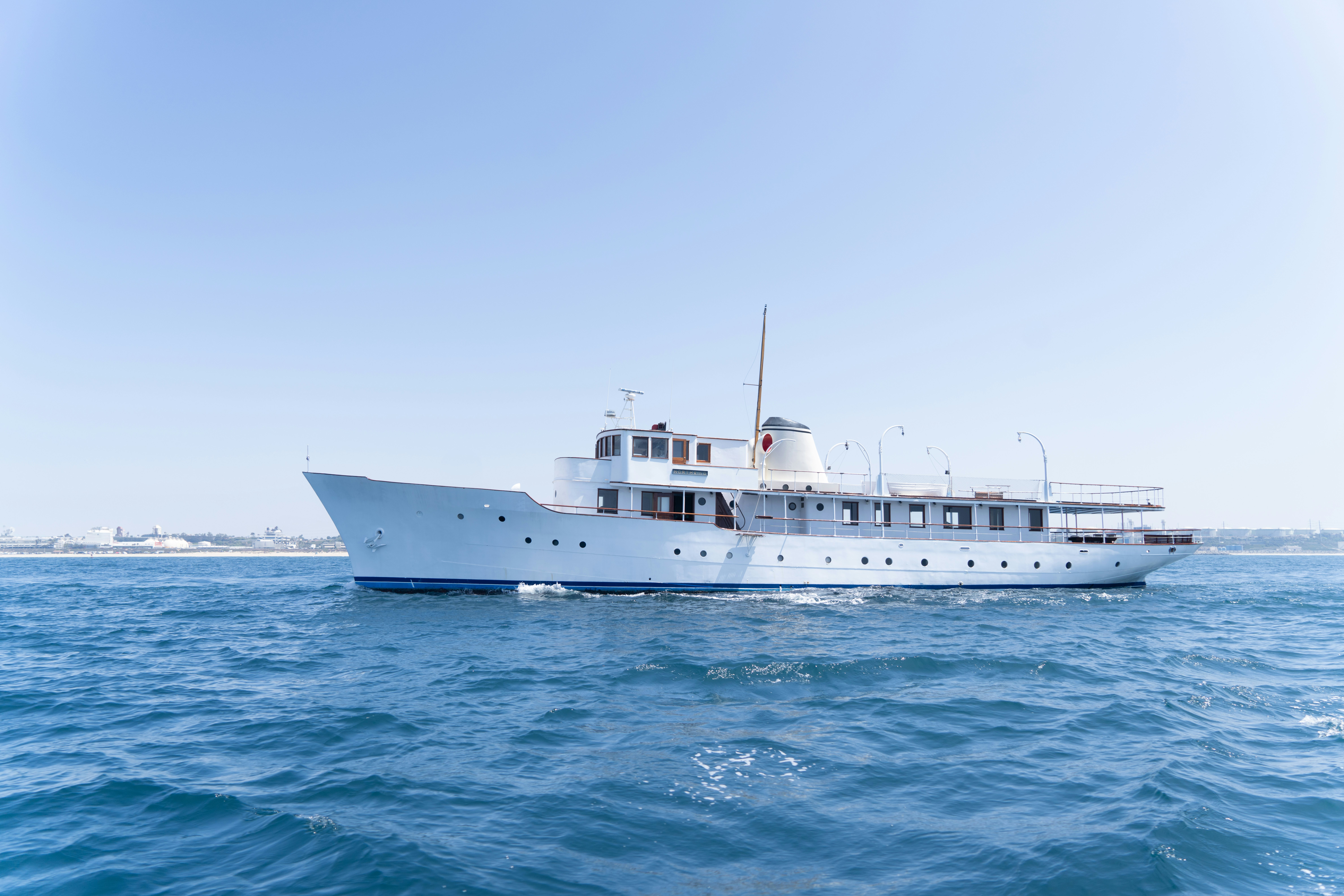 a boat in the water aboard NORTHWIND Yacht for Sale