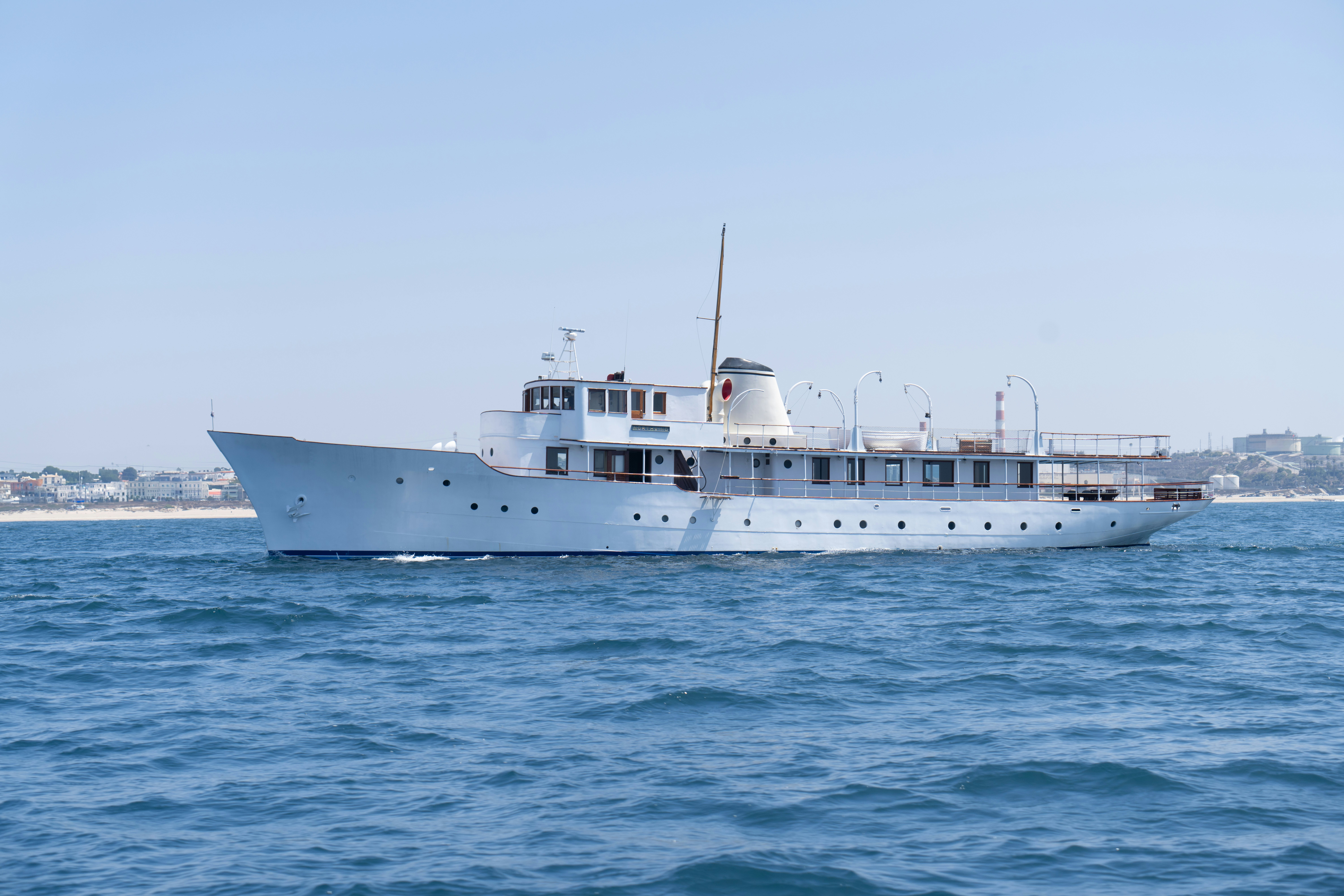 a boat in the water aboard NORTHWIND Yacht for Sale