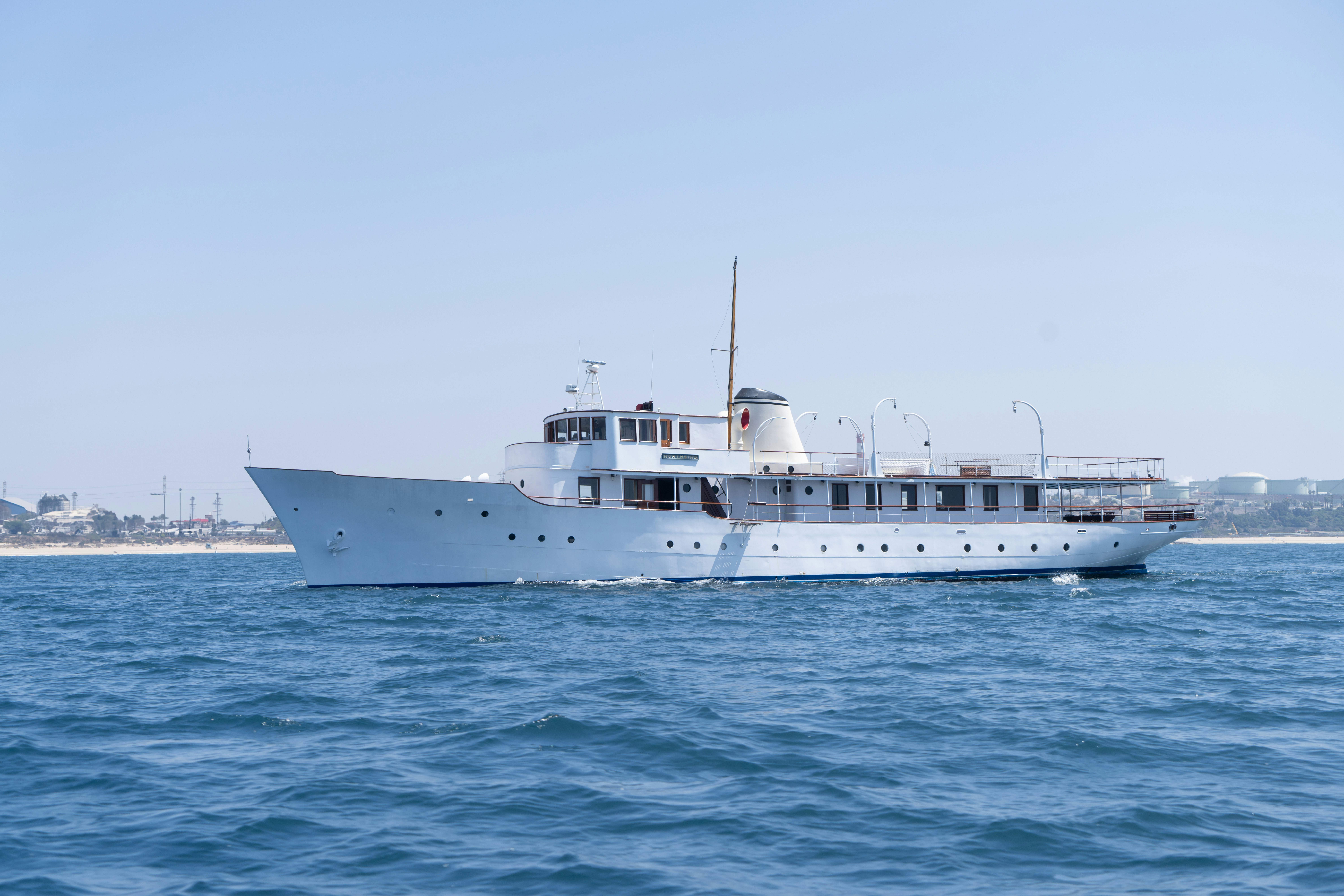 a boat in the water aboard NORTHWIND Yacht for Sale