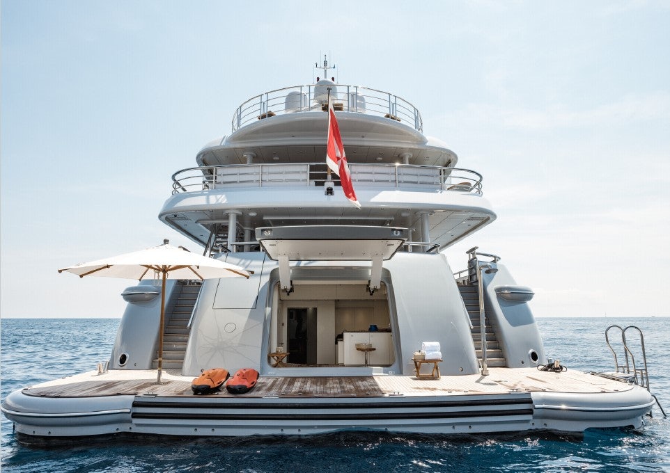 a boat on the water aboard VENTUM MARIS Yacht for Sale