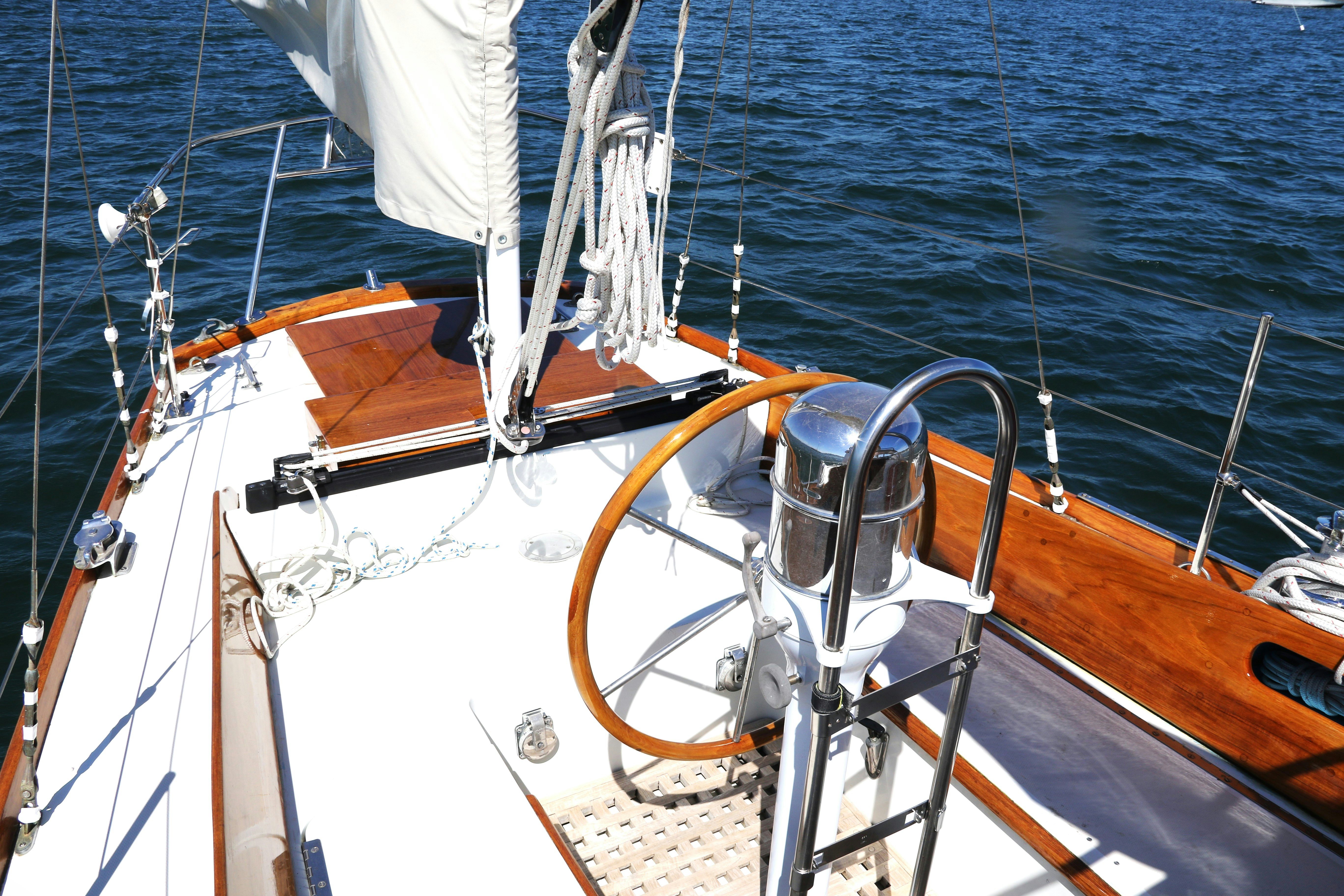 a boat on the water aboard ESOTERIC Yacht for Sale