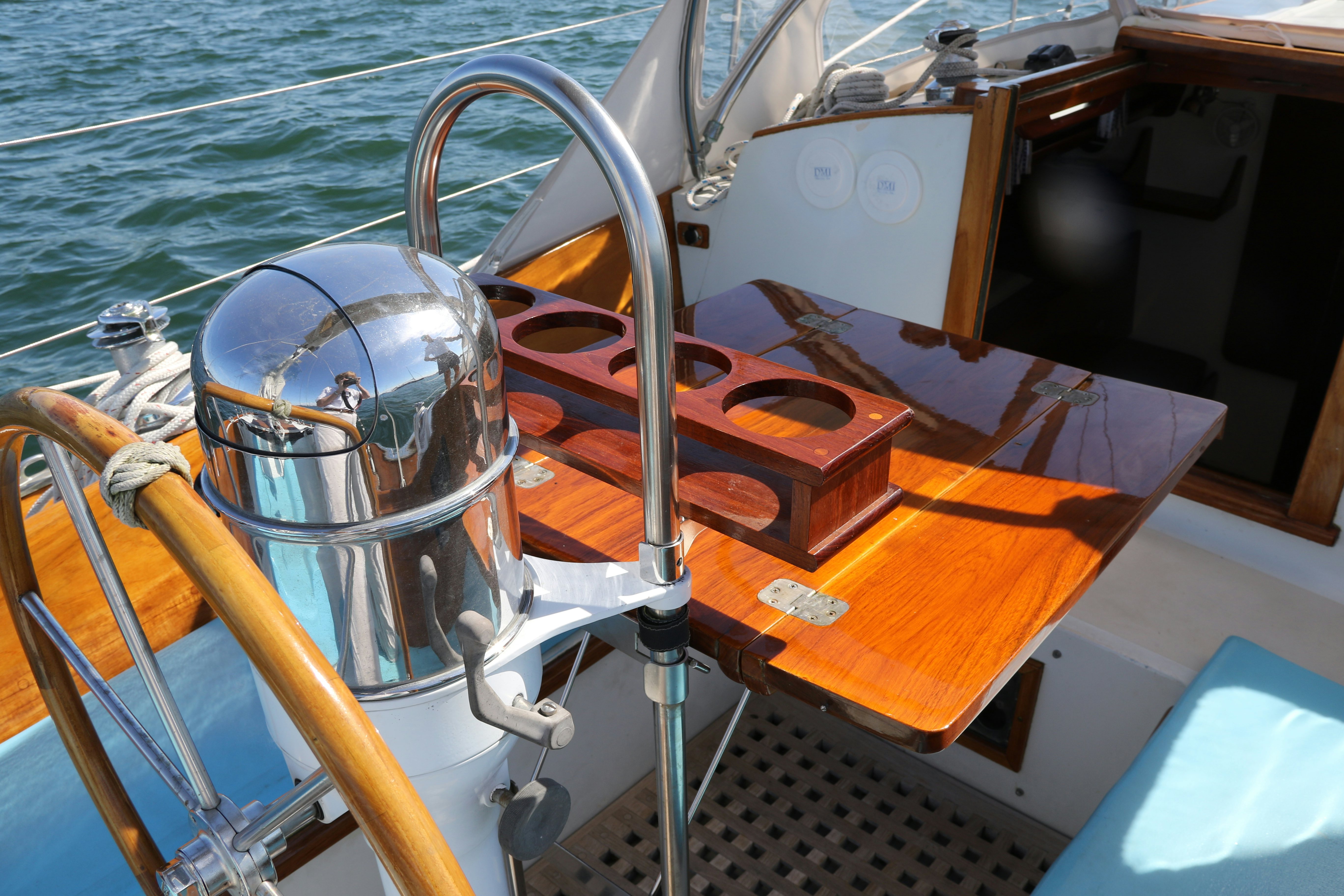 a boat with a drum set aboard ESOTERIC Yacht for Sale