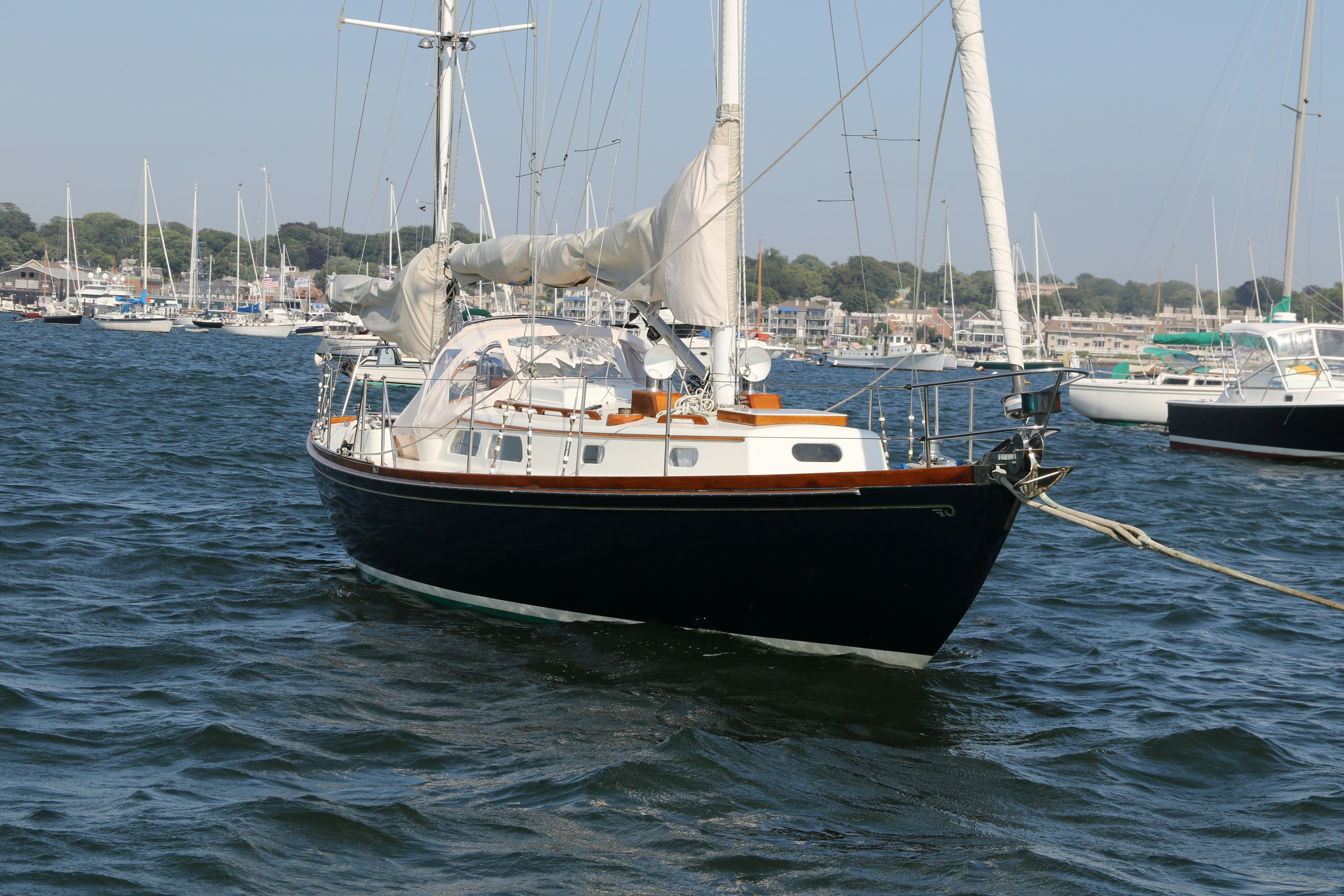 a boat in the water aboard ESOTERIC Yacht for Sale