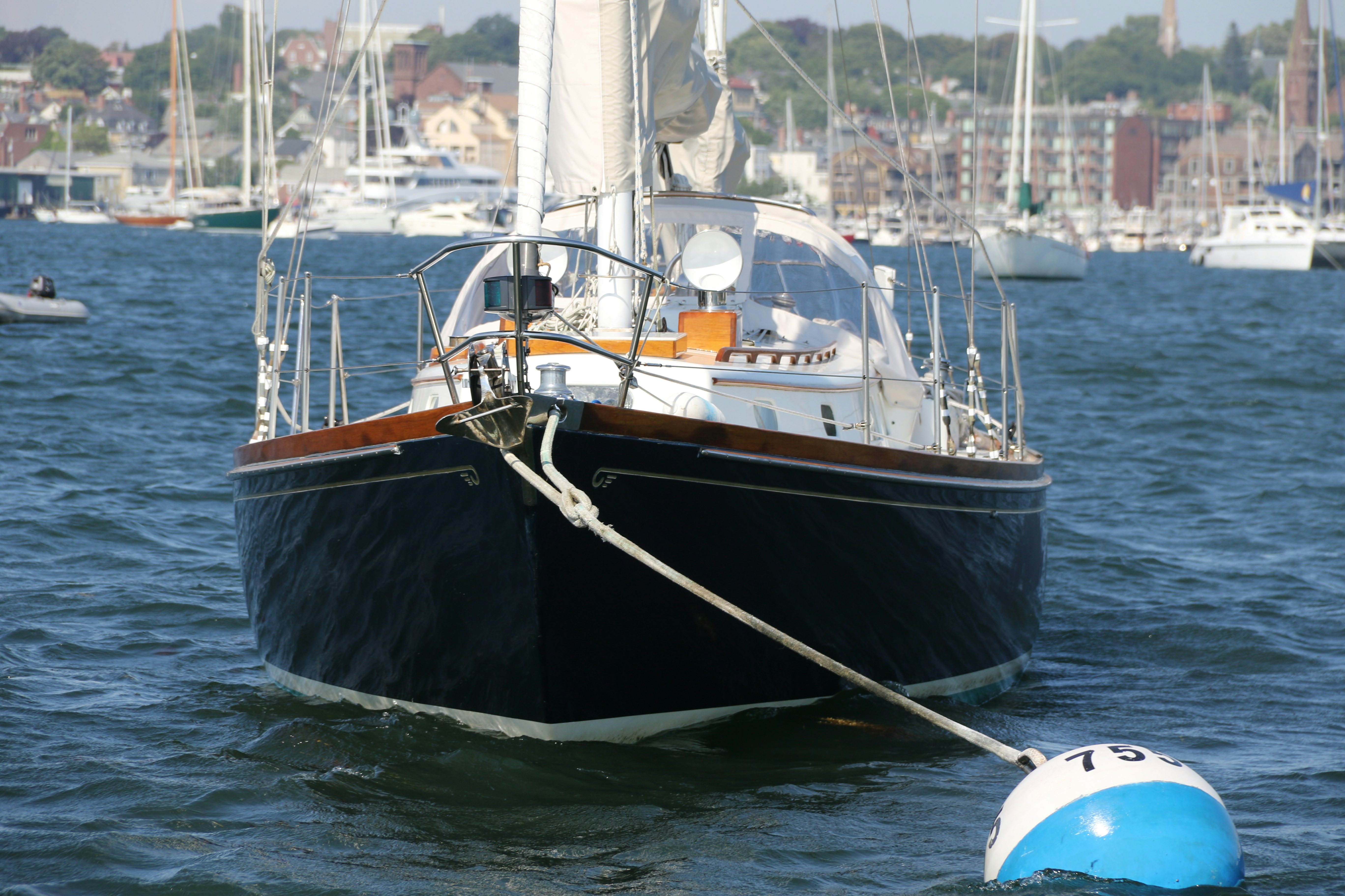 a boat in the water aboard ESOTERIC Yacht for Sale