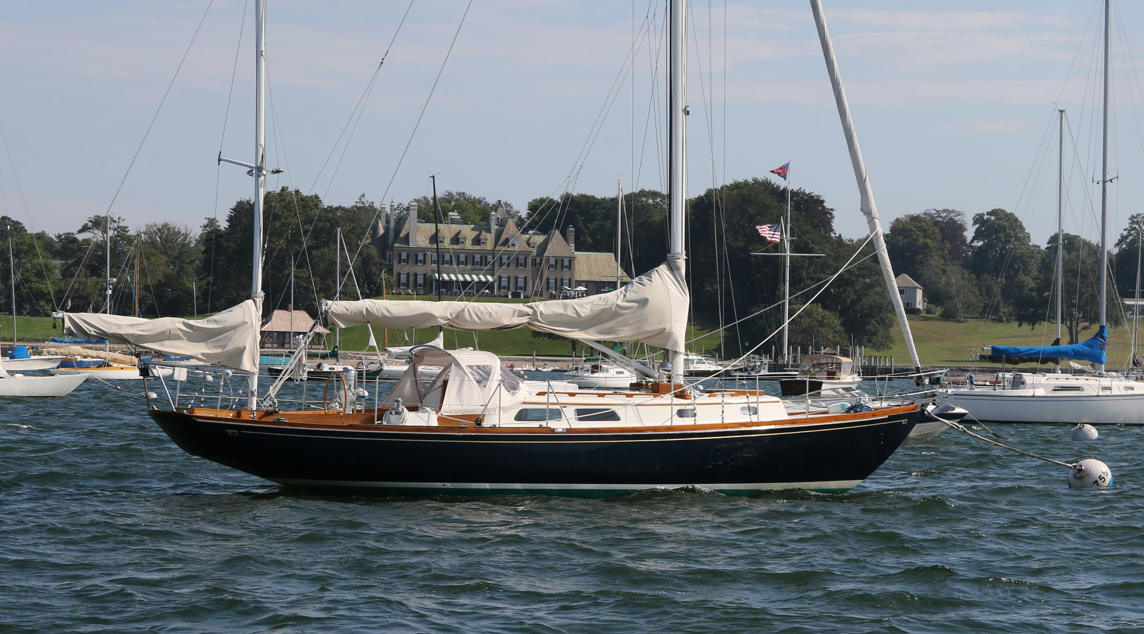 a boat in the water aboard ESOTERIC Yacht for Sale