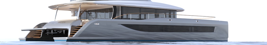 a boat on the water aboard HS 80 Yacht for Sale