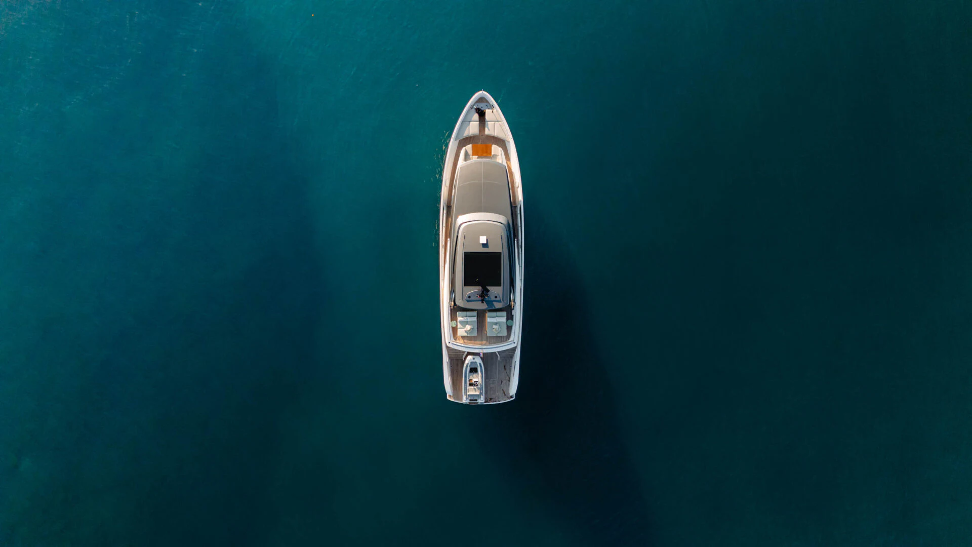 a boat in the water aboard BLUE ZONE Yacht for Sale
