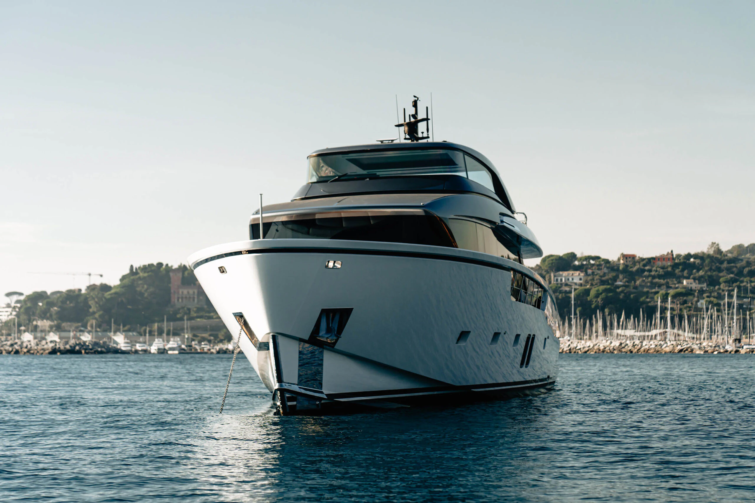 a boat in the water aboard BLUE ZONE Yacht for Sale