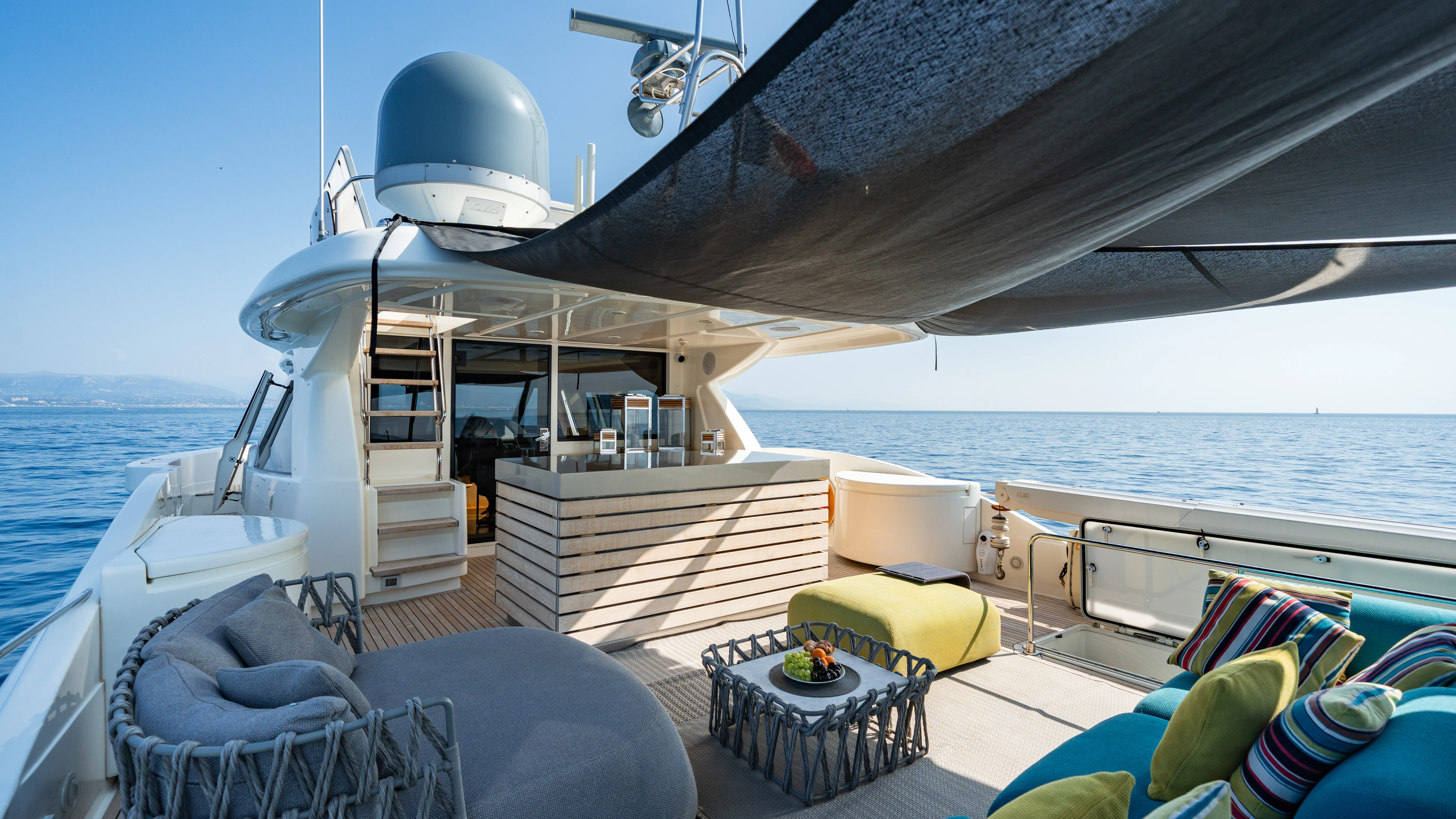 a boat on the water aboard GIADA Yacht for Sale