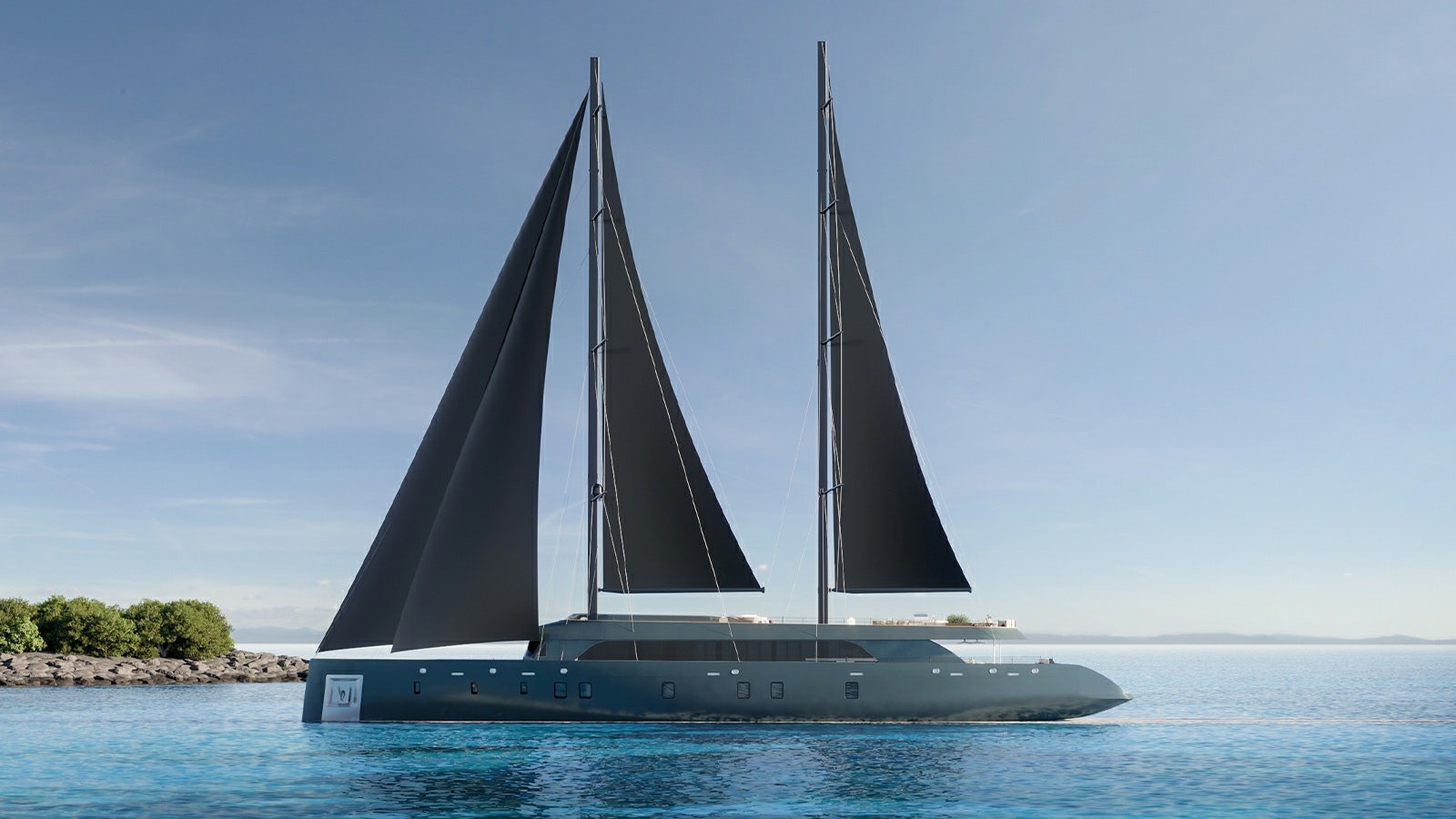 a sailboat on the water aboard REPOSADO Yacht for Charter