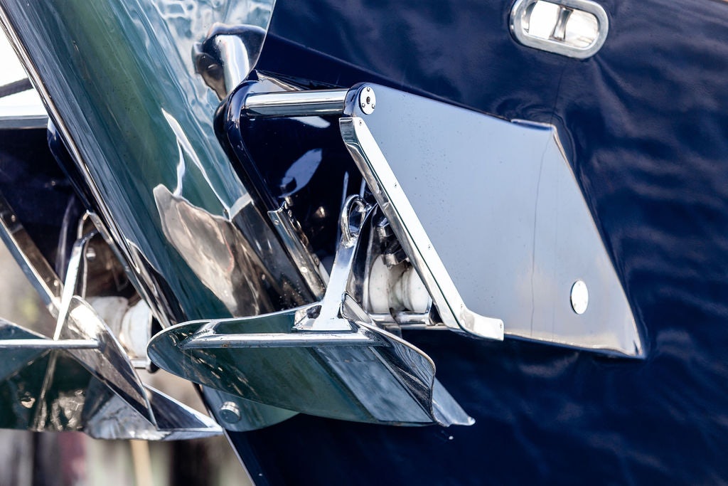 a close-up of a car aboard CABOCHON Yacht for Sale