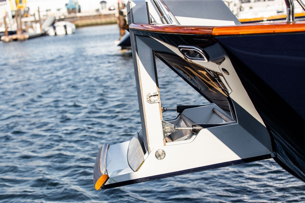a boat on the water aboard CABOCHON Yacht for Sale