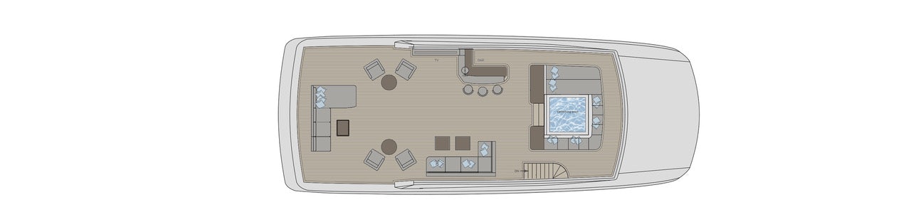 a silver and black electronic device aboard OCEAN KING DUCALE 140 Yacht for Sale