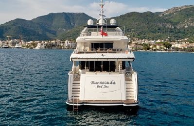 a boat on the water aboard KATARIINA I Yacht for Charter