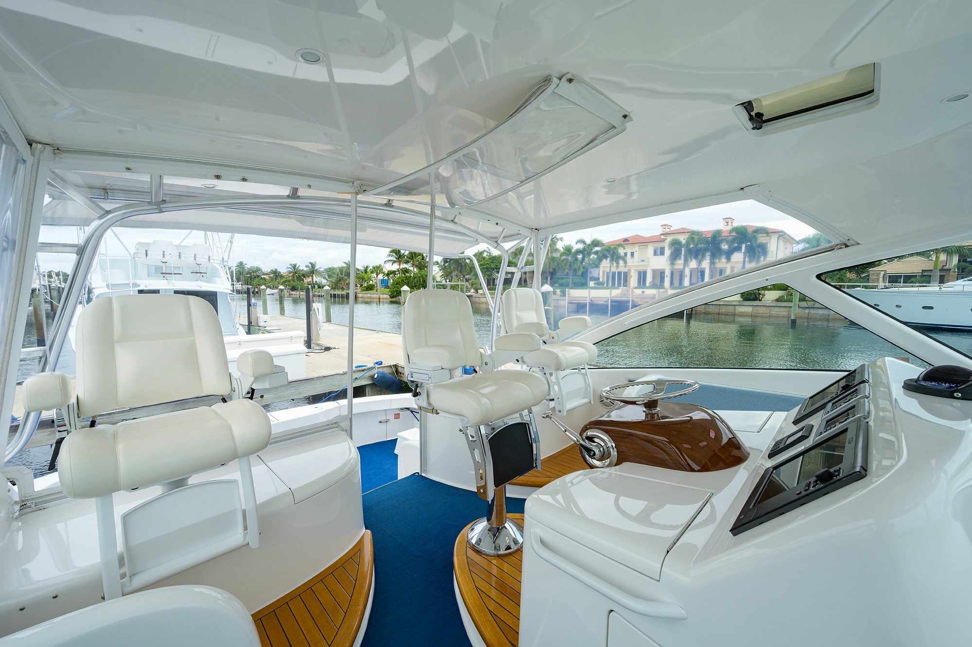 inside of a boat aboard GALENE Yacht for Sale