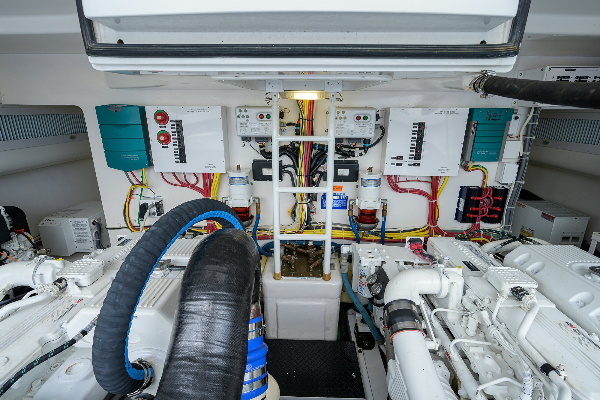 a machine with wires aboard GALENE Yacht for Sale