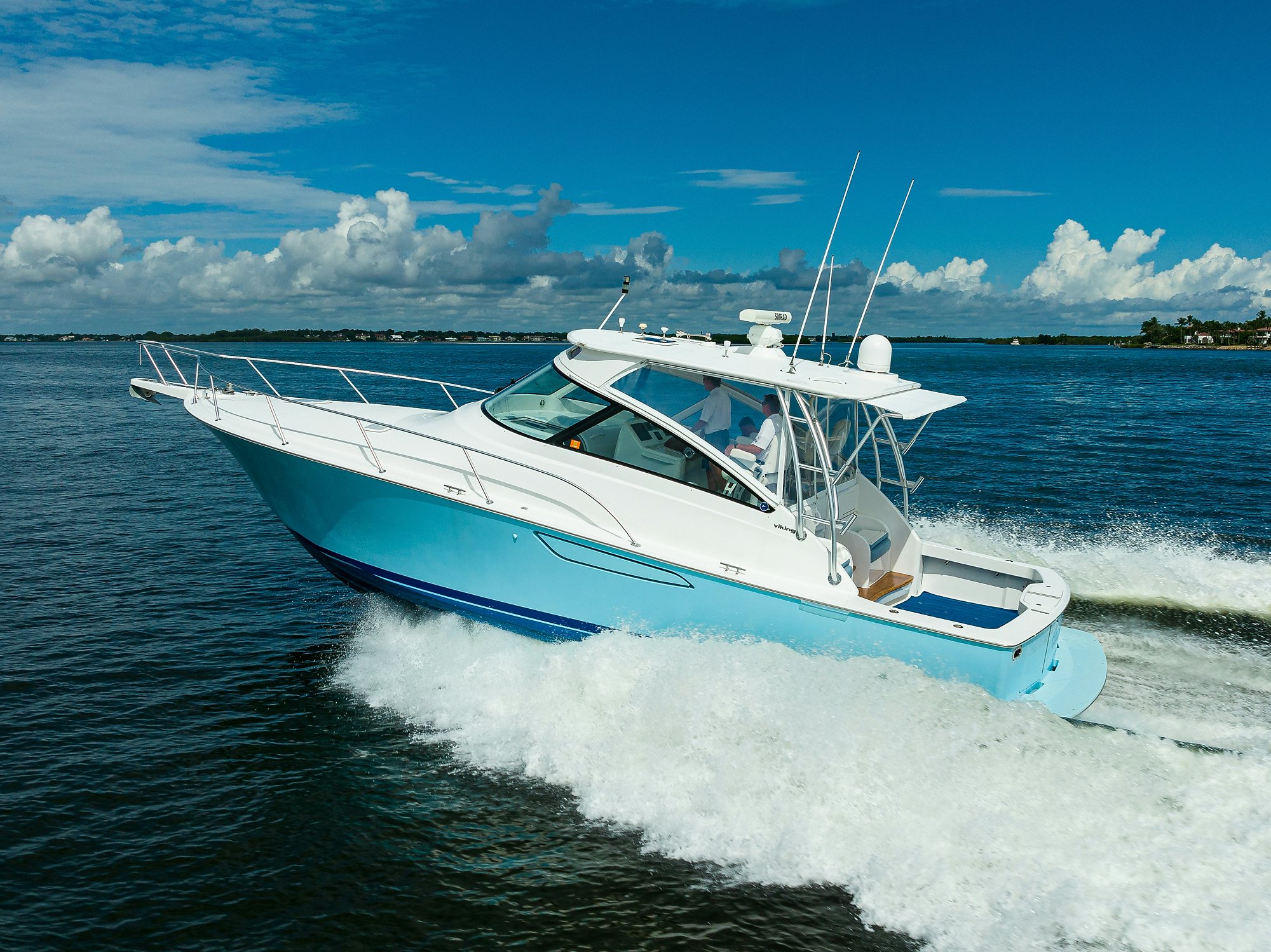 a boat on the water aboard GALENE Yacht for Sale
