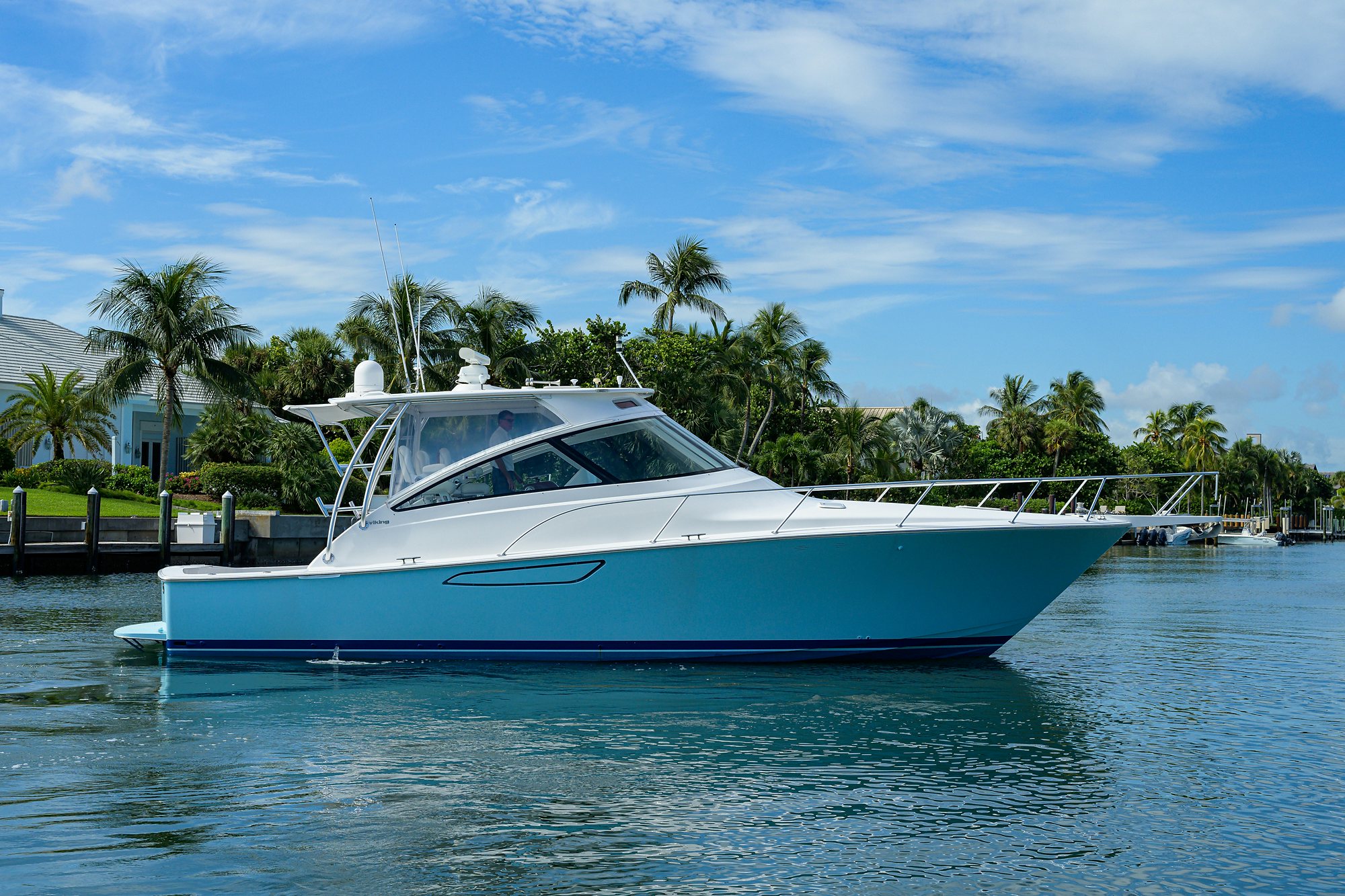 a boat on the water aboard GALENE Yacht for Sale