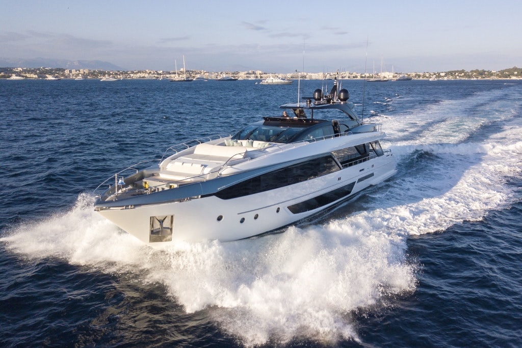 a boat on the water aboard ELYSIUM I Yacht for Sale