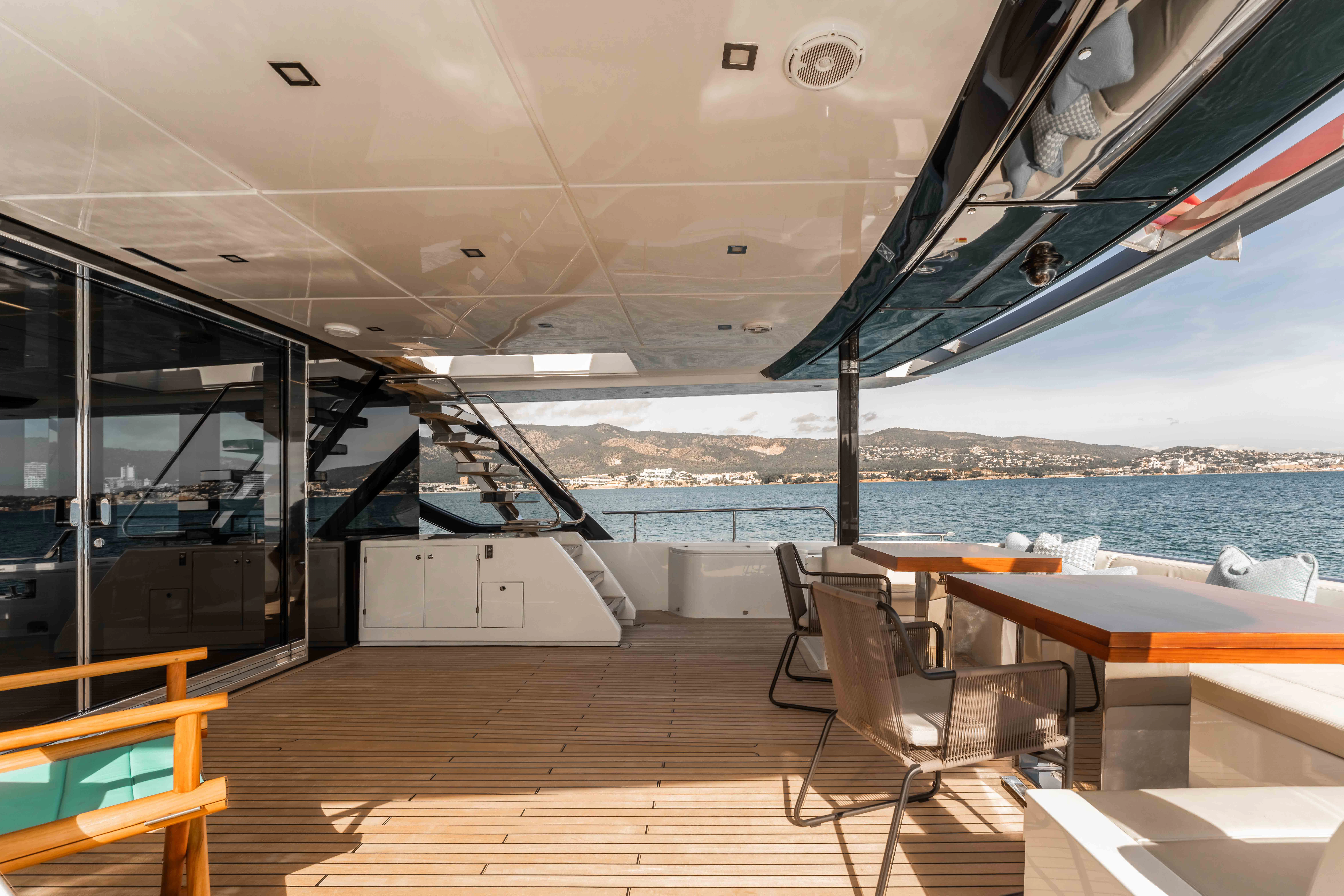 a boat on the water aboard ELYSIUM I Yacht for Sale