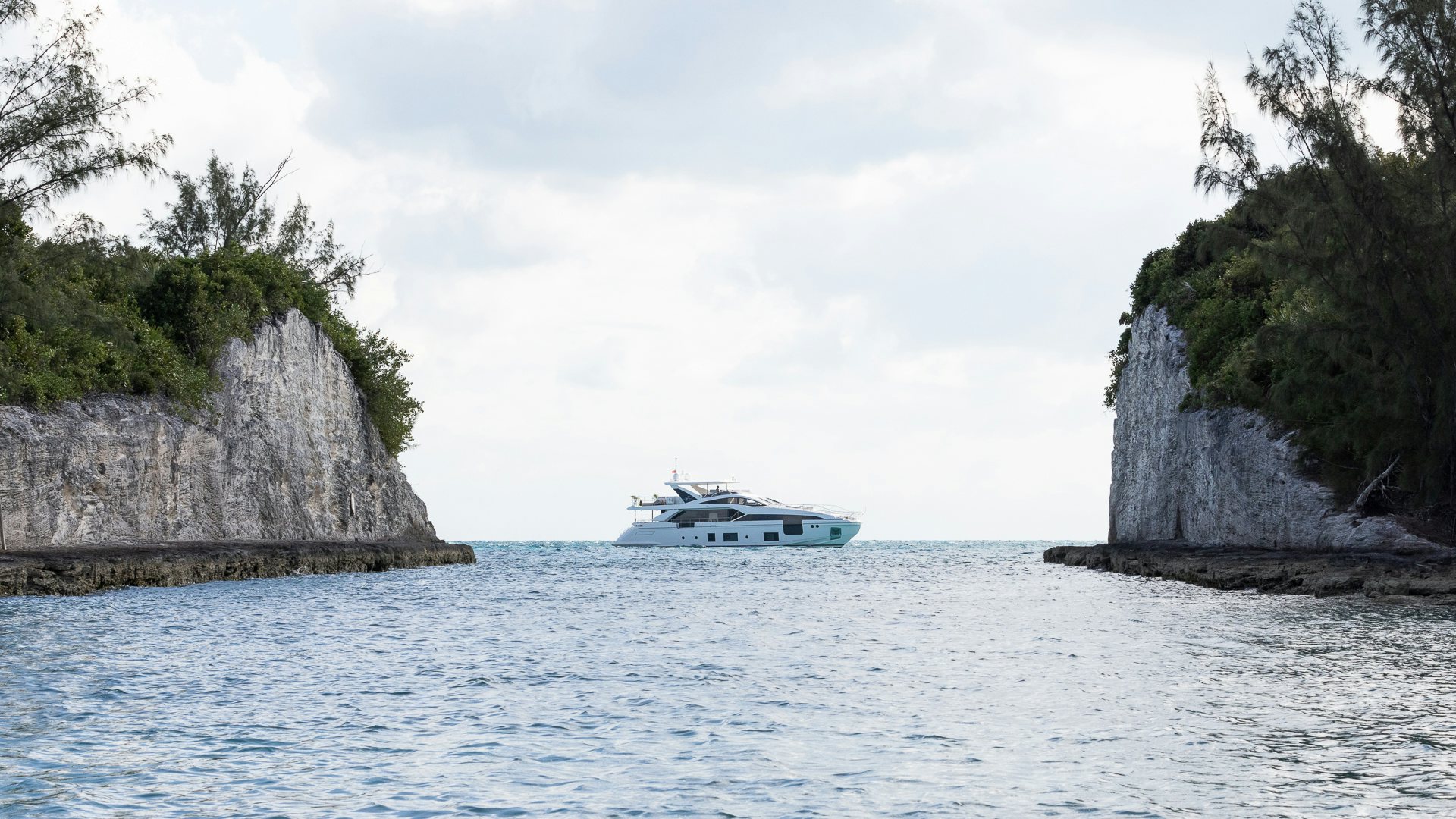 a boat on the water aboard PIER PRESSURE Yacht for Charter