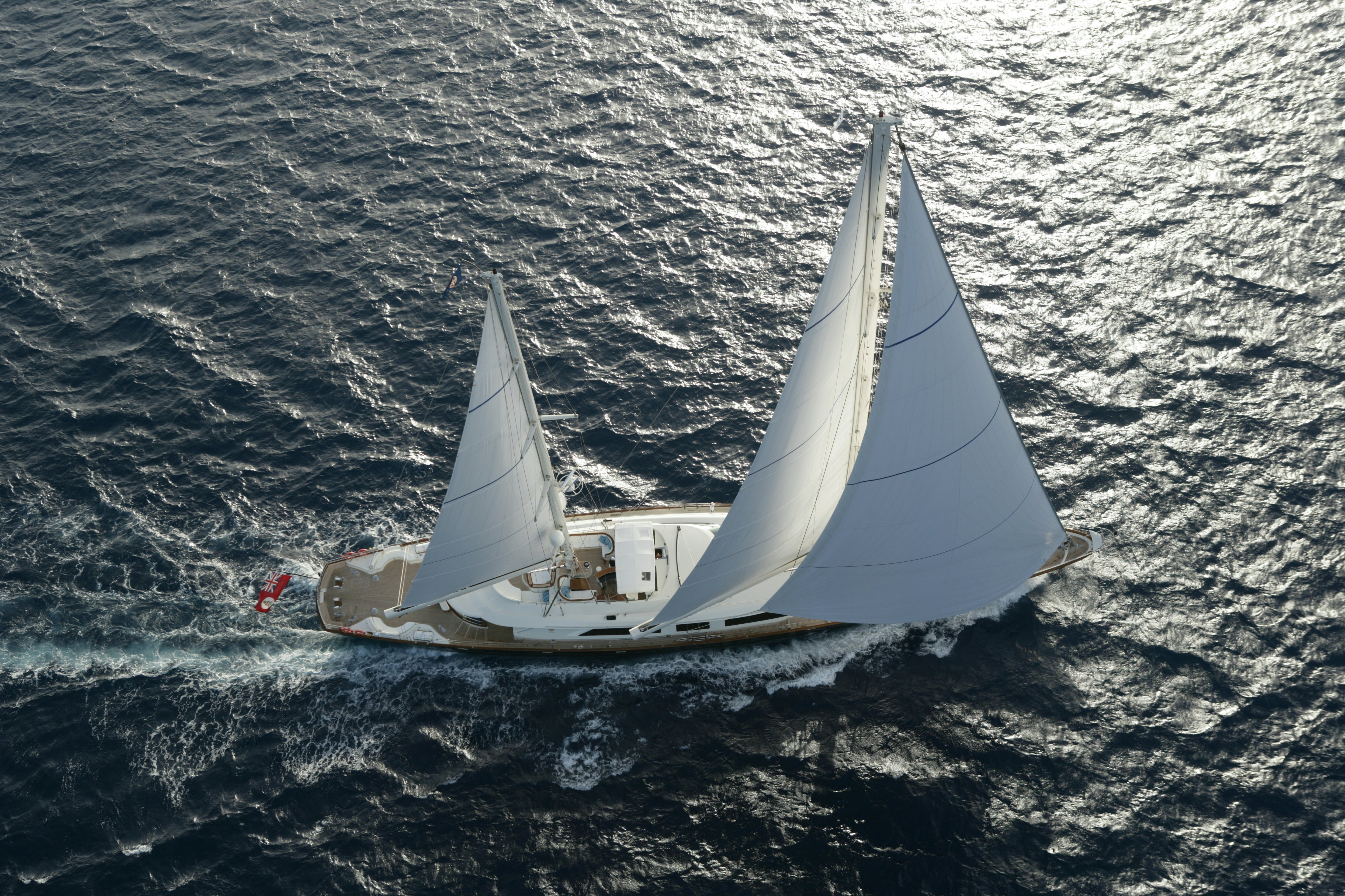 a sailboat on the water aboard TAMSEN Yacht for Sale