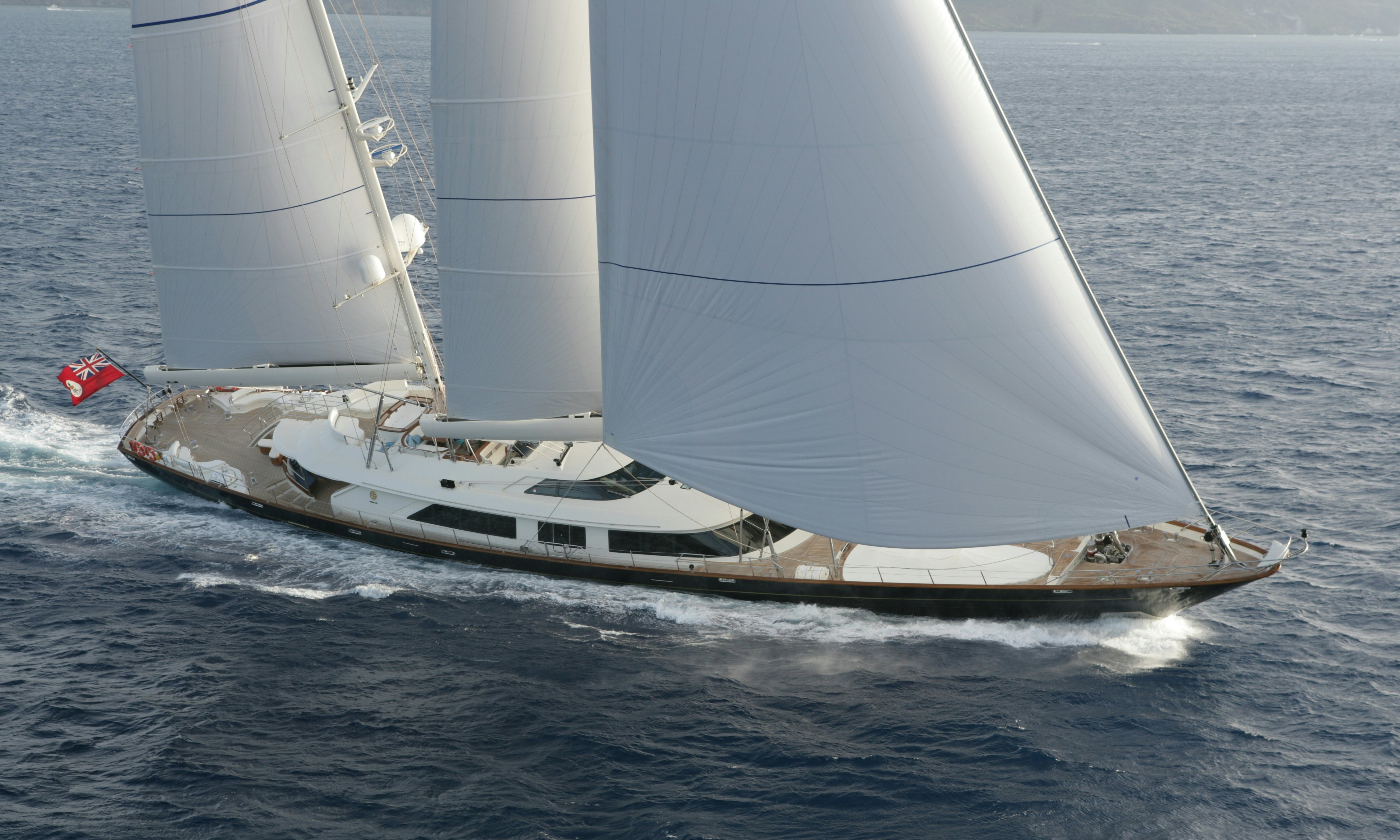a boat on the water aboard TAMSEN Yacht for Sale