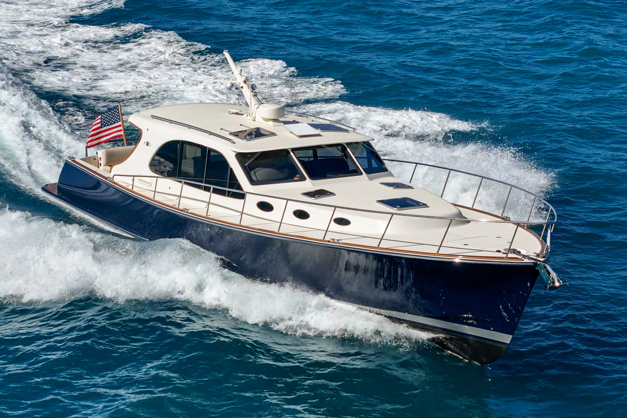 a boat on the water aboard PIPE DREAM Yacht for Sale
