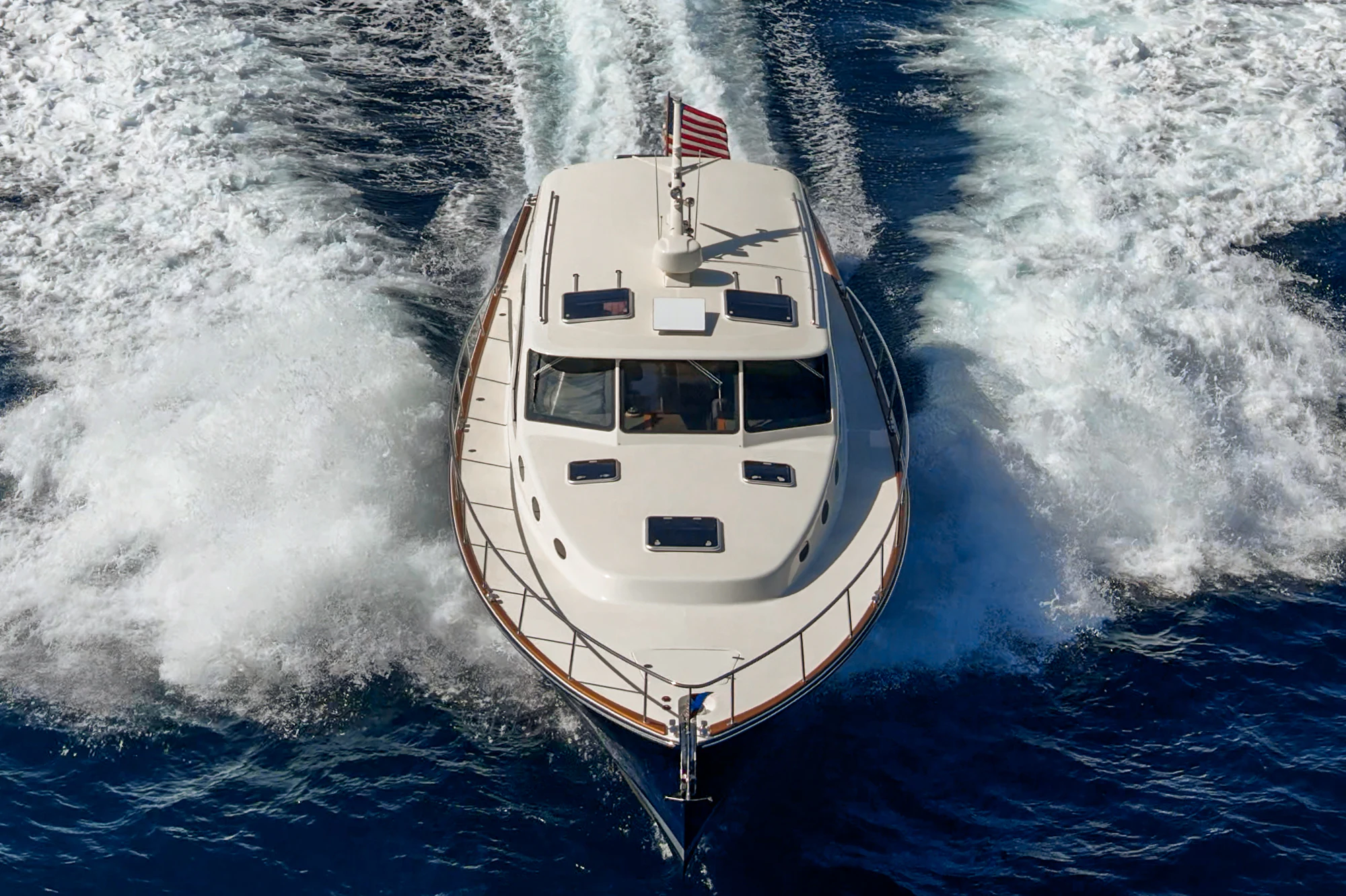 a boat on the water aboard PIPE DREAM Yacht for Sale