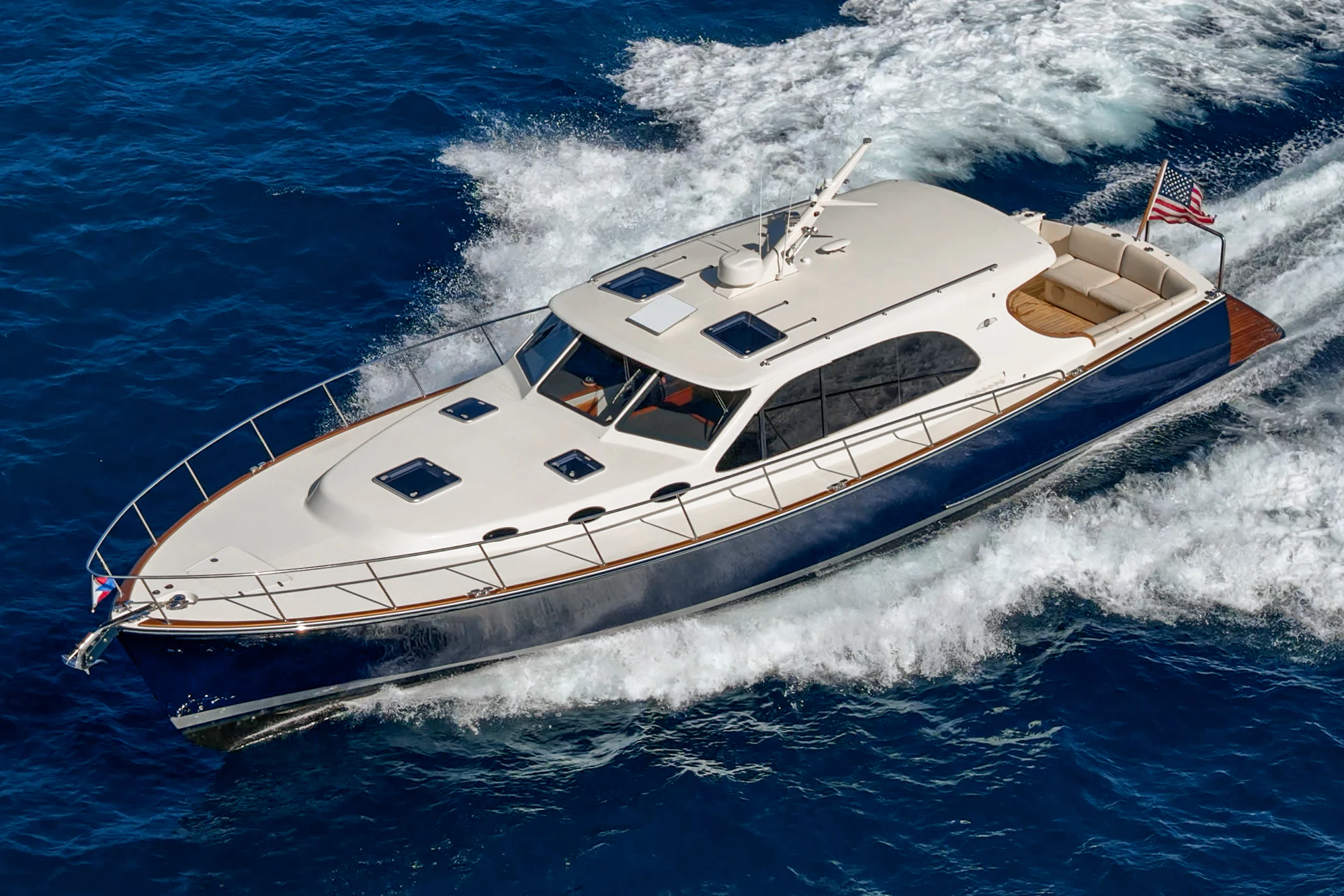 a boat on the water aboard PIPE DREAM Yacht for Sale
