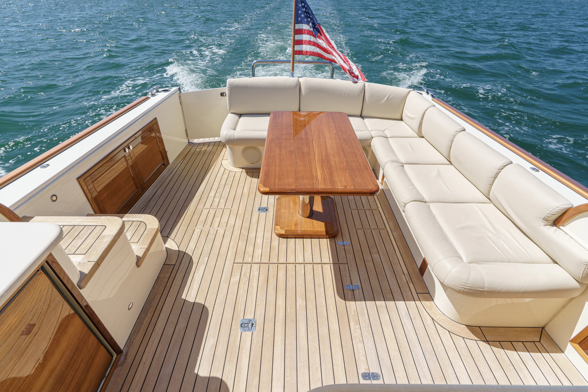 a boat on the water aboard PIPE DREAM Yacht for Sale