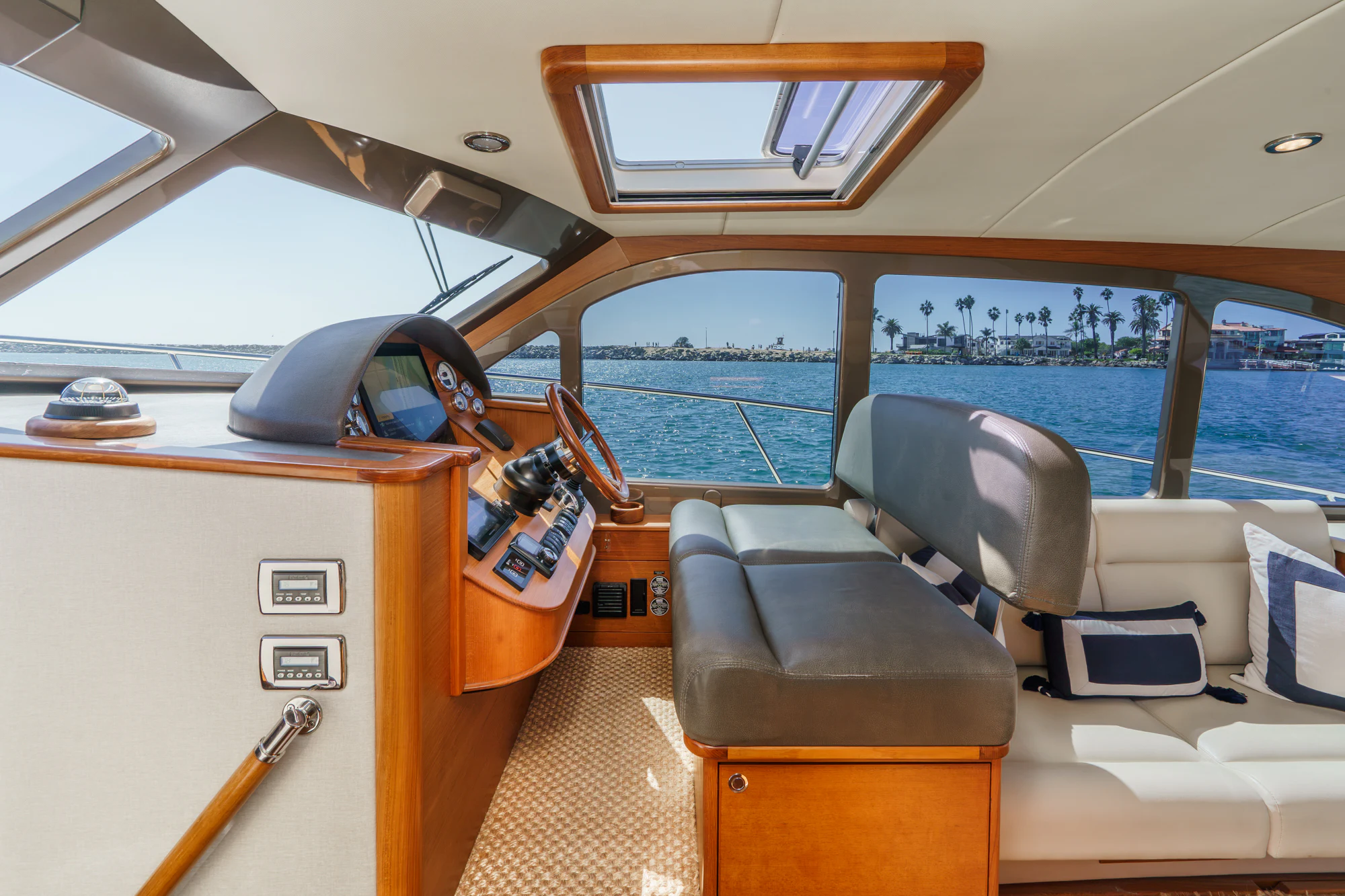 inside of a boat aboard PIPE DREAM Yacht for Sale