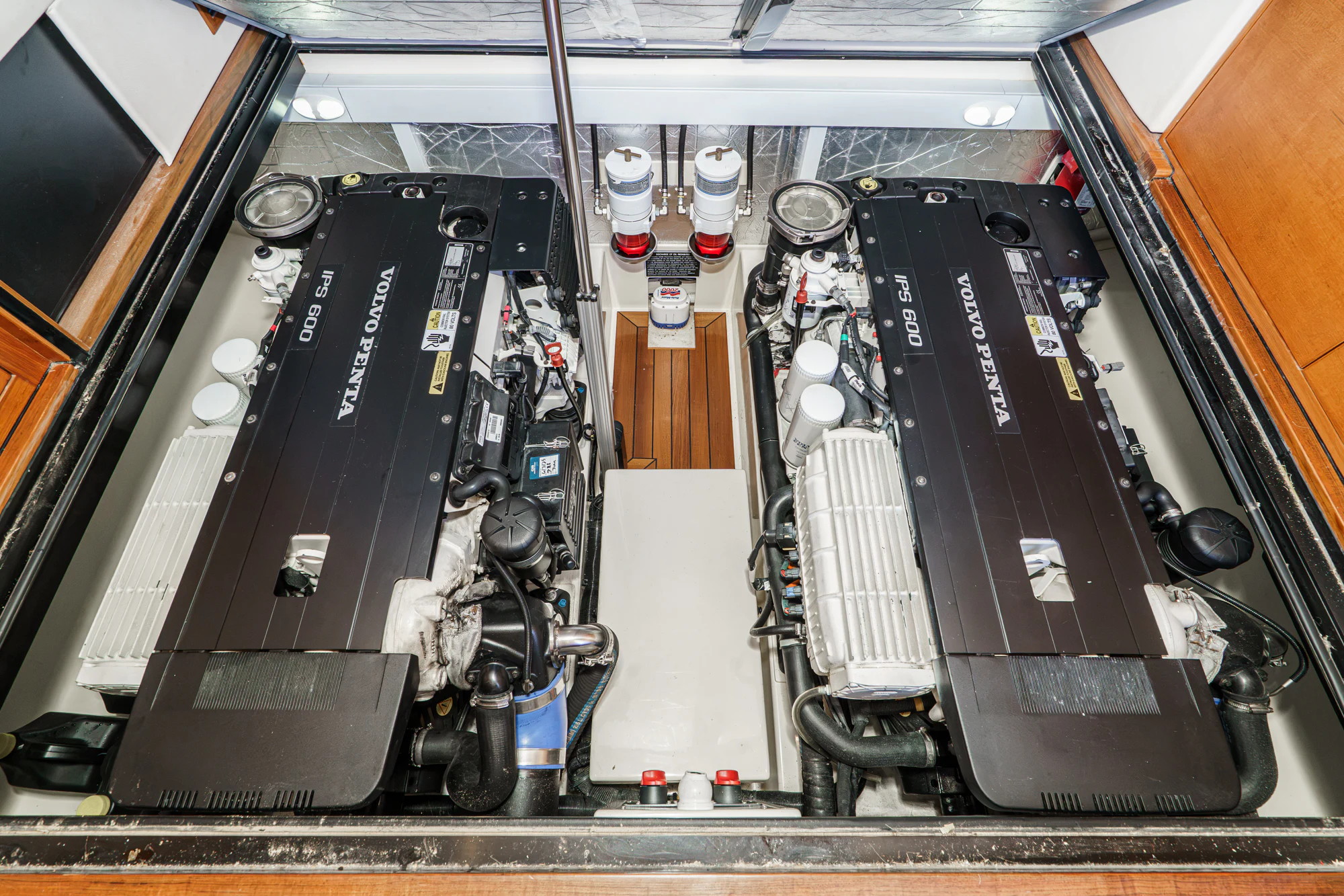 a machine with wires aboard PIPE DREAM Yacht for Sale