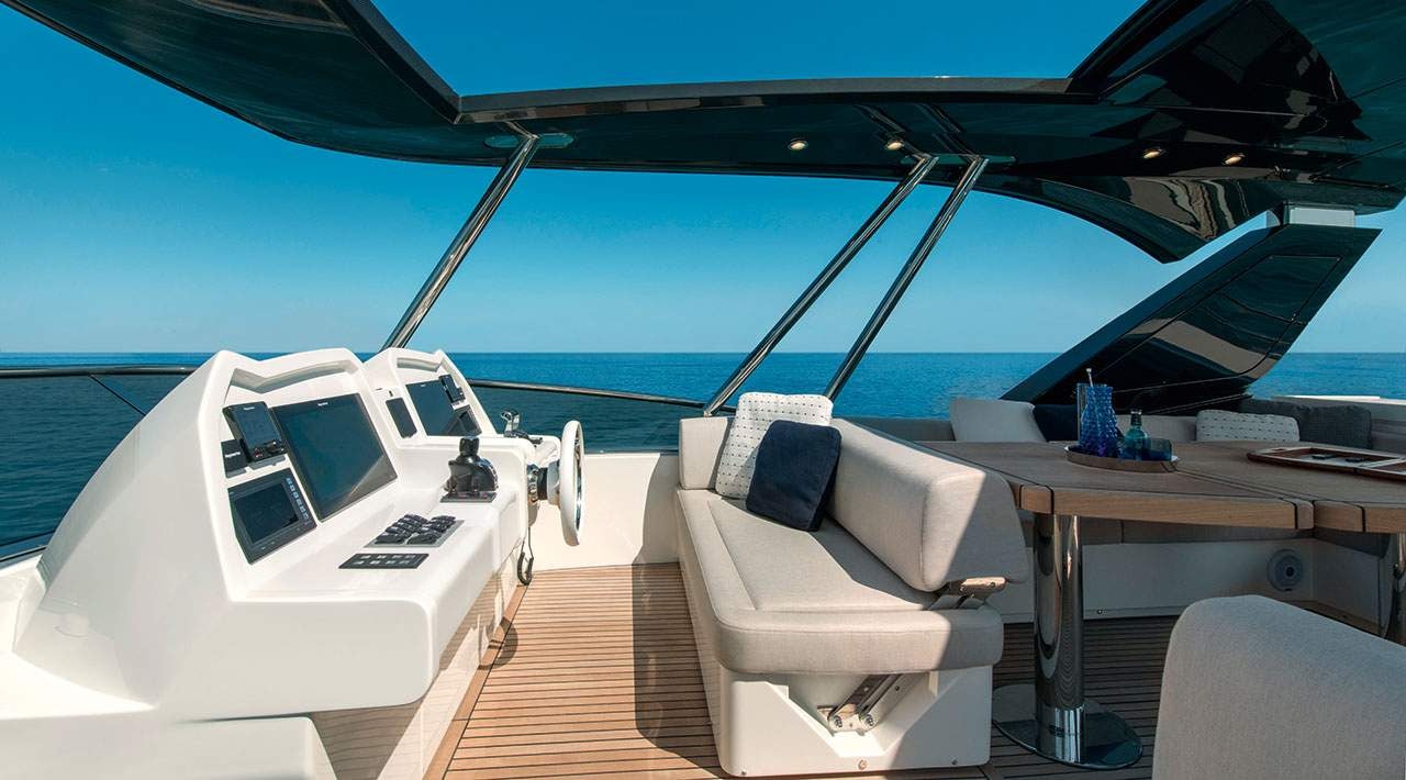 a boat on the water aboard GRACE Yacht for Sale