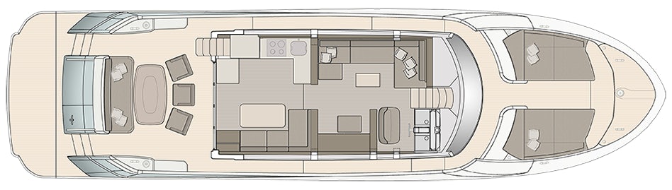 diagram aboard GRACE Yacht for Sale