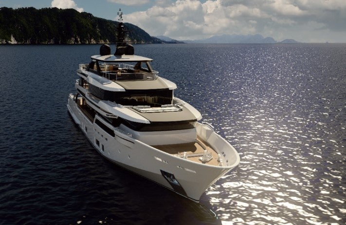 a ship on the water aboard FELICITY Yacht for Charter