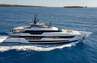 a boat on the water aboard FELICITY Yacht for Charter