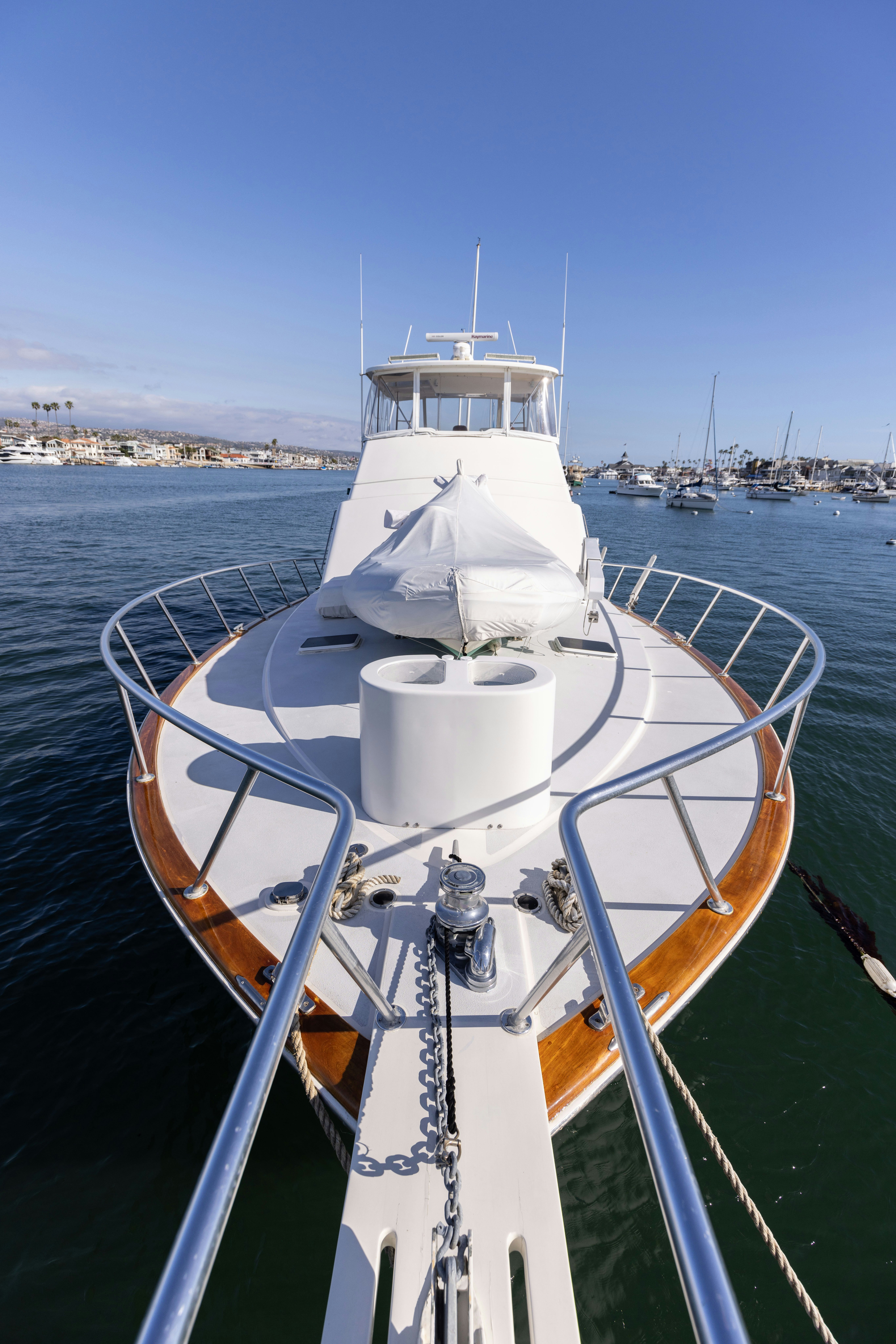 a boat on the water aboard LUCKY MARLIN Yacht for Sale