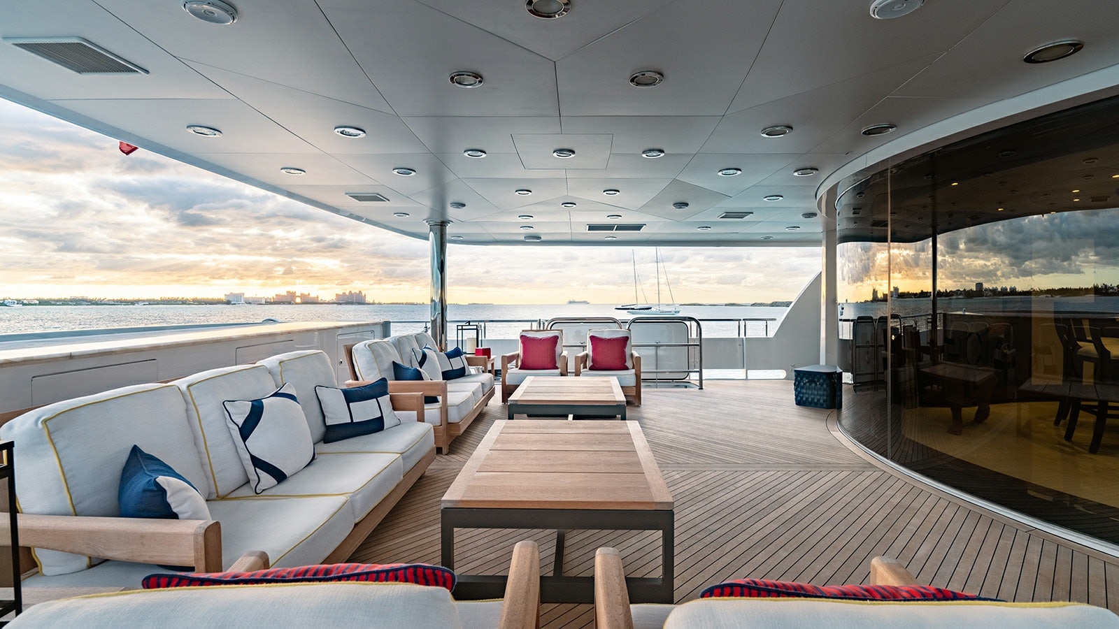 a boat on the water aboard IRON BLONDE Yacht for Charter