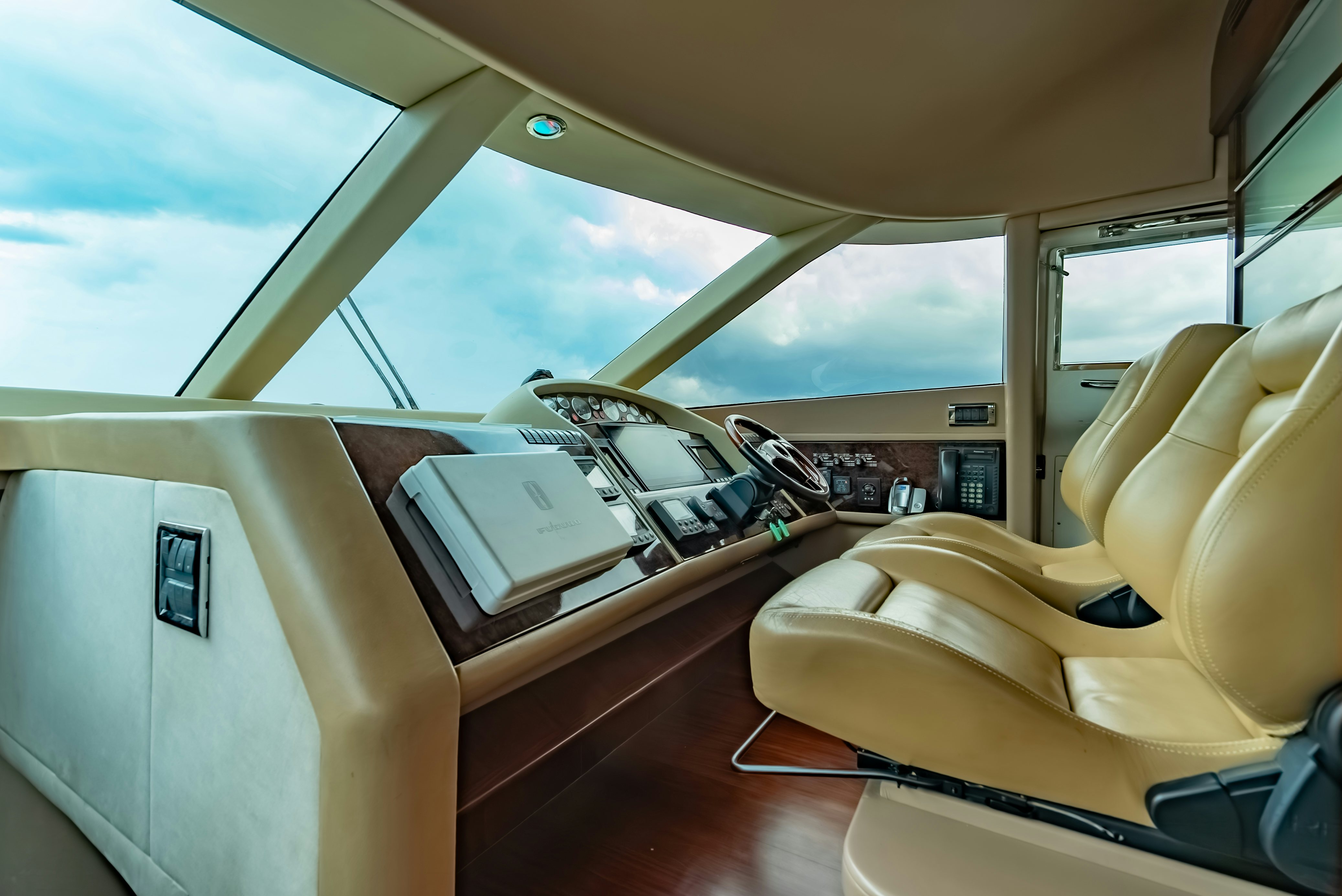 inside of a plane aboard BLUE ROSE Yacht for Sale