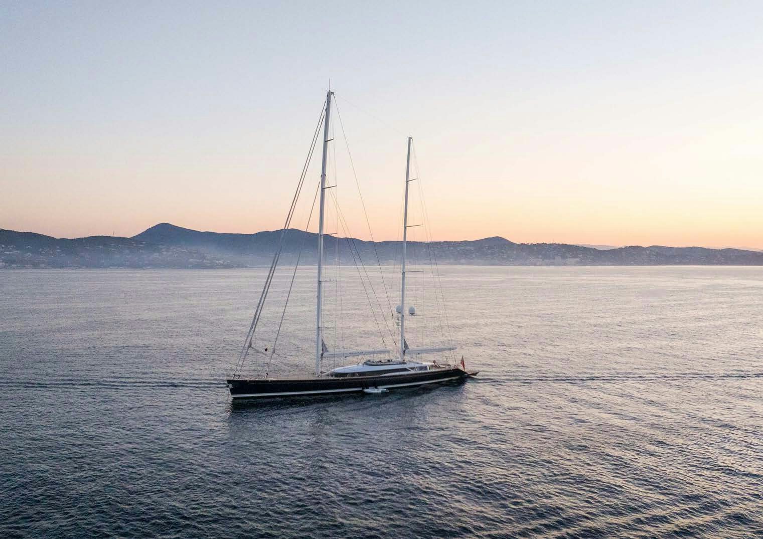 a boat in the water aboard SALVAJE Yacht for Sale