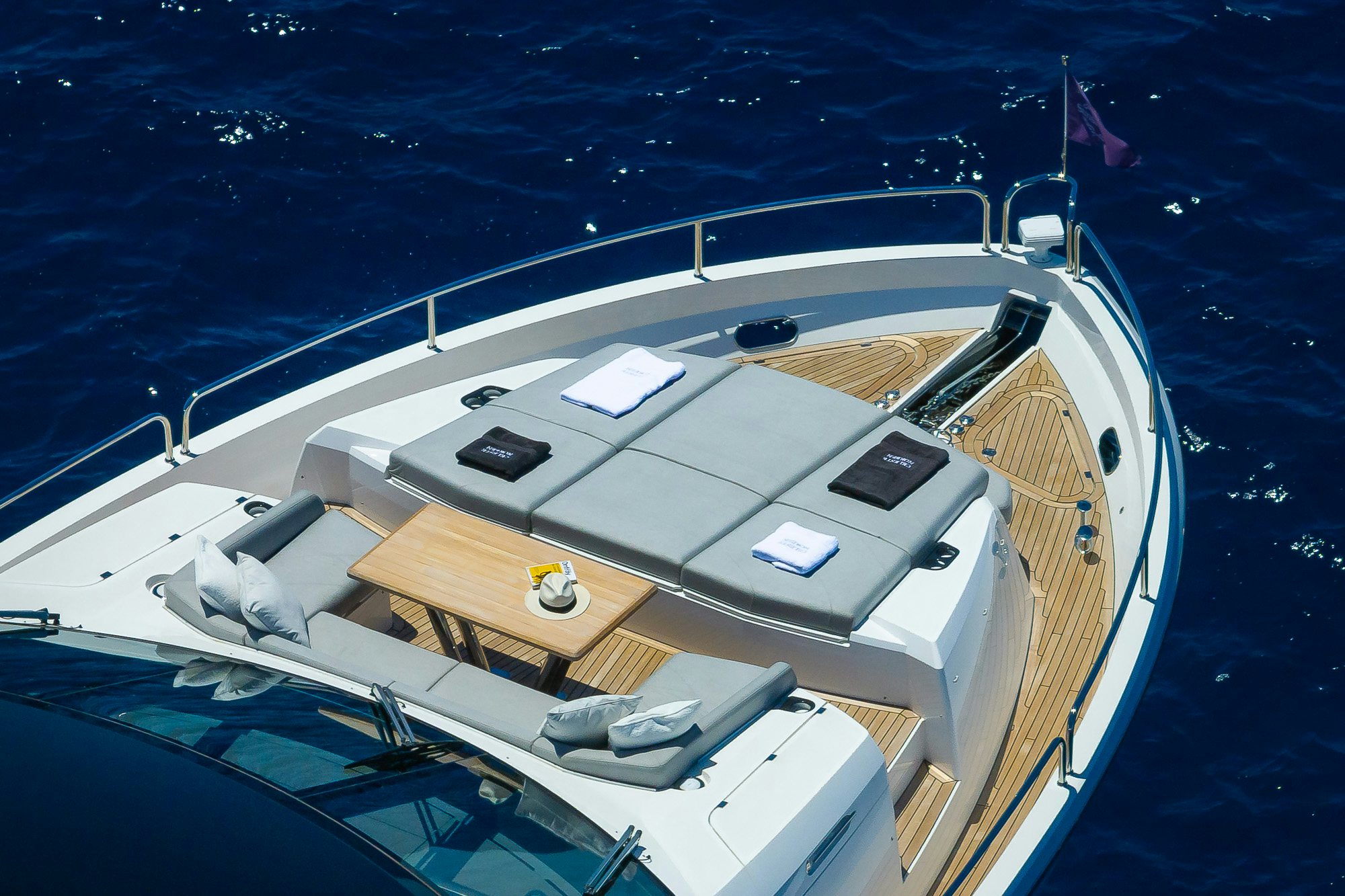 a boat on the water aboard CELESTE NOREEN Yacht for Sale