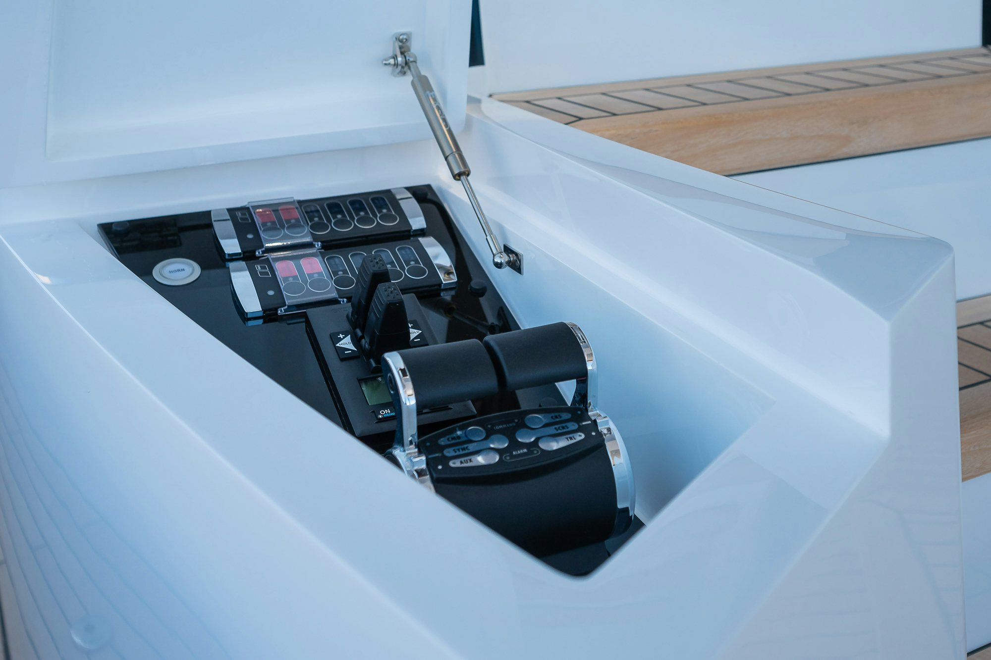 a machine on the counter aboard CELESTE NOREEN Yacht for Sale