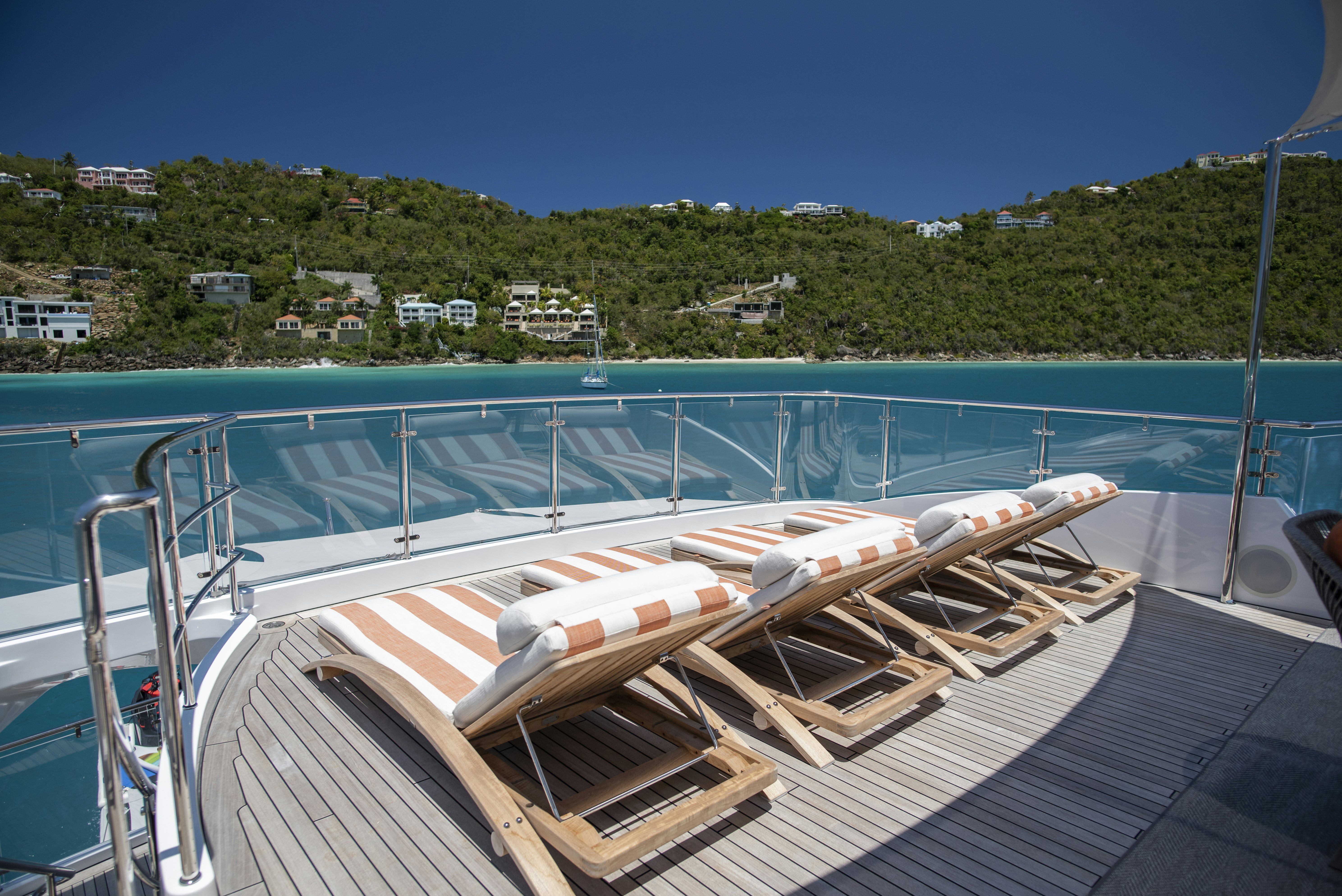 a boat on the water aboard WABASH Yacht for Sale