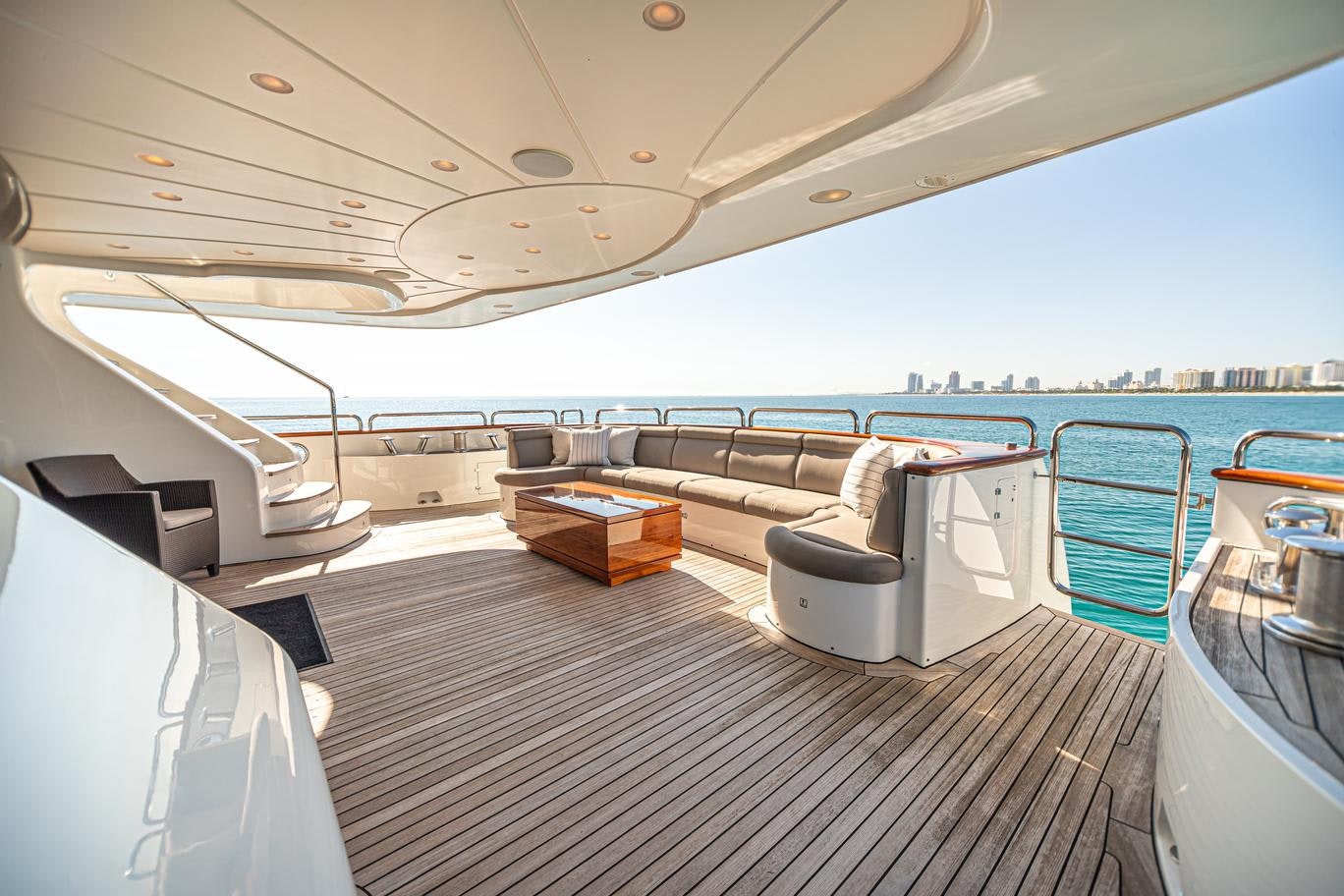 Seasonal Rates for M2 Private Luxury Yacht For Charter