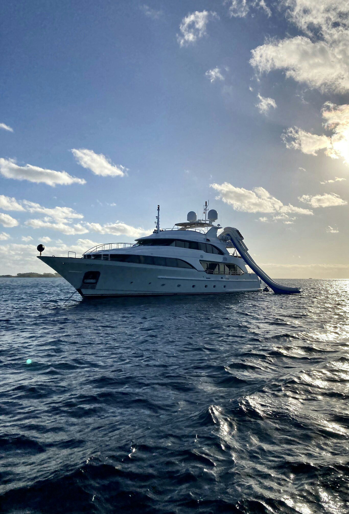 a boat in the water aboard ARTHUR’S WAY Yacht for Charter