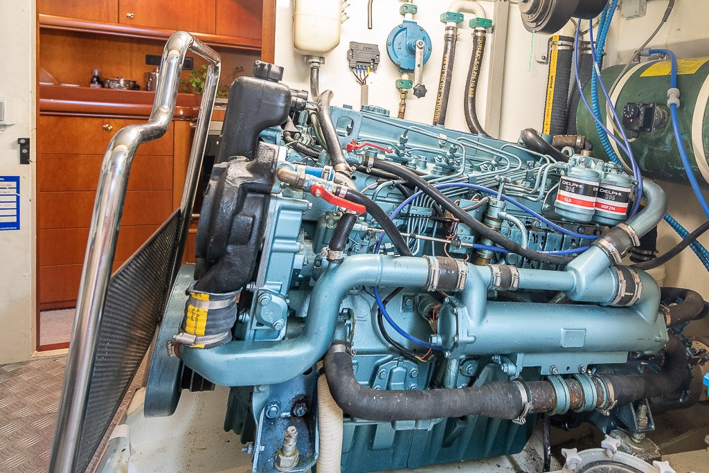a machine with wires aboard JULIA Yacht for Sale