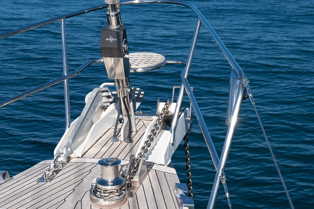 a boat on the water aboard JULIA Yacht for Sale