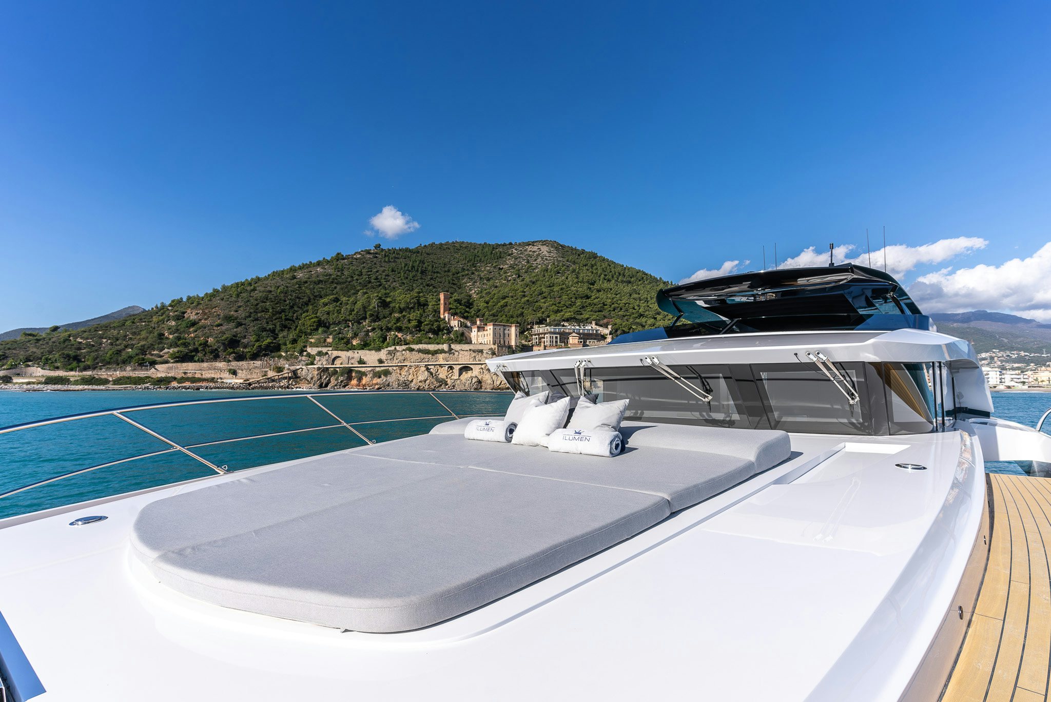 a boat on the water aboard CADET V Yacht for Sale